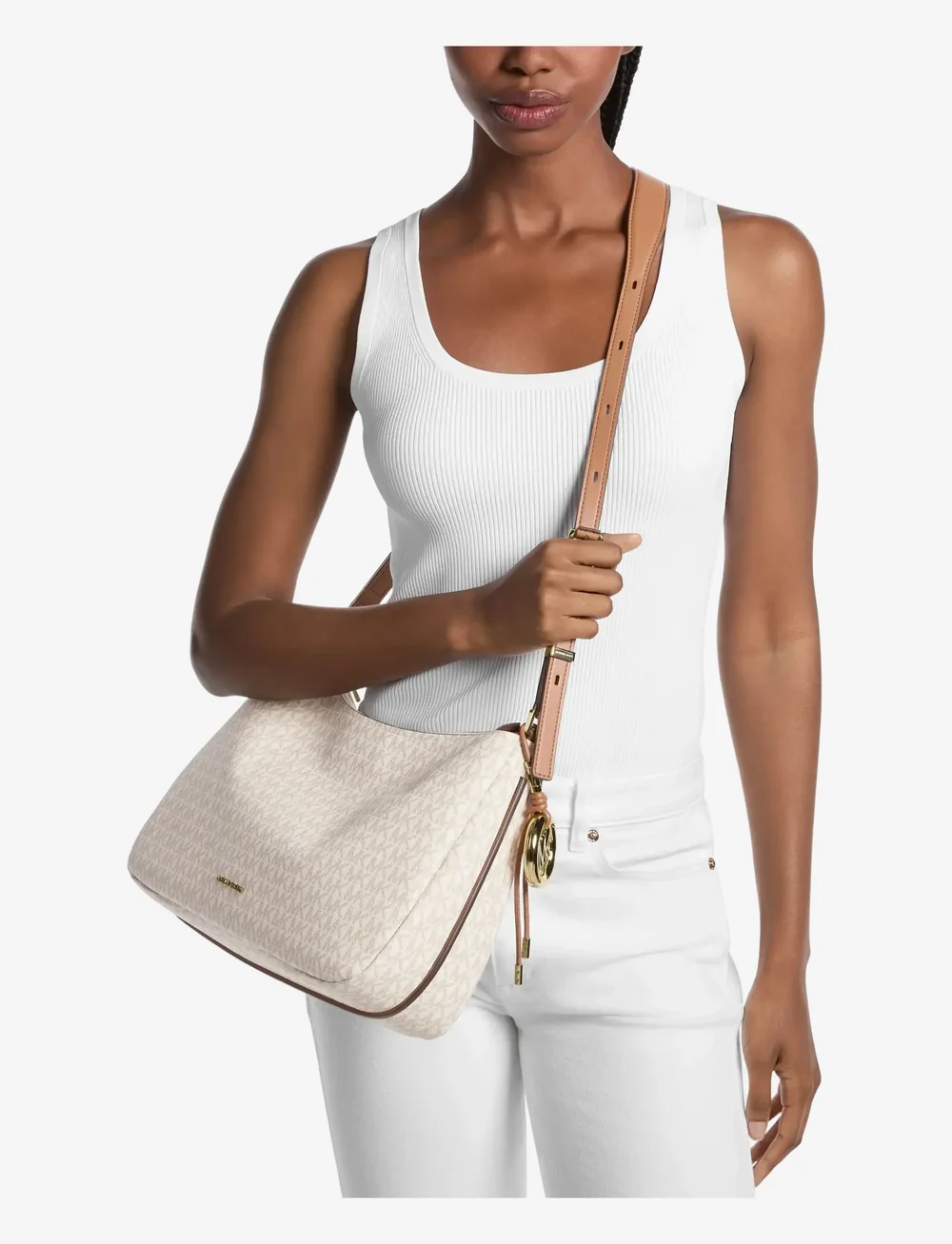 Michael Kors - MD TZ CONV SHLDR - erilised sündmused - vanilla/acrn - 2
