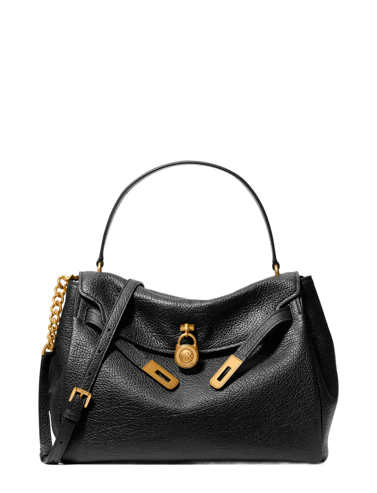 Michael Kors LG FLAP TH SATCHEL - Taschen - BLACK / black