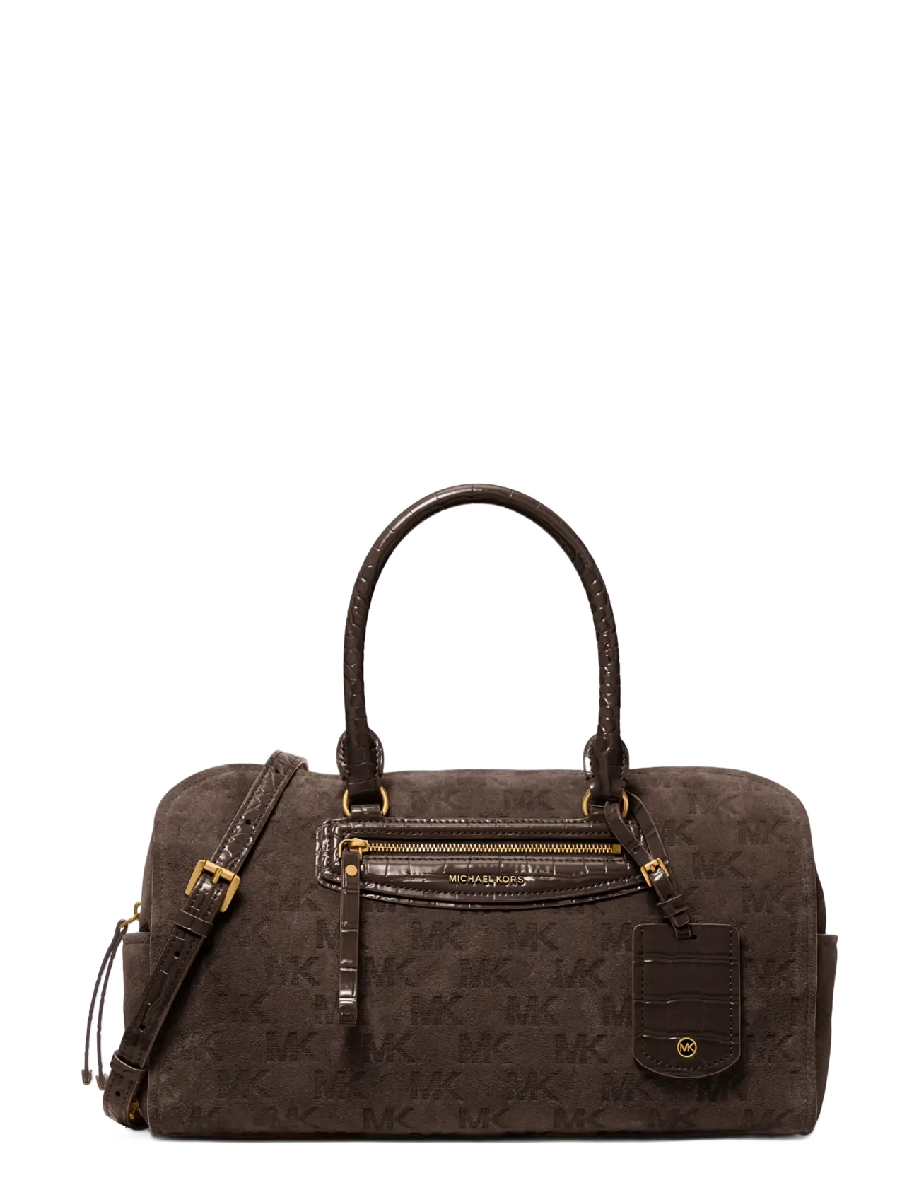 Michael Kors MD DUFFLE SATCHEL - Väskor - CHOCOLATE / brown
