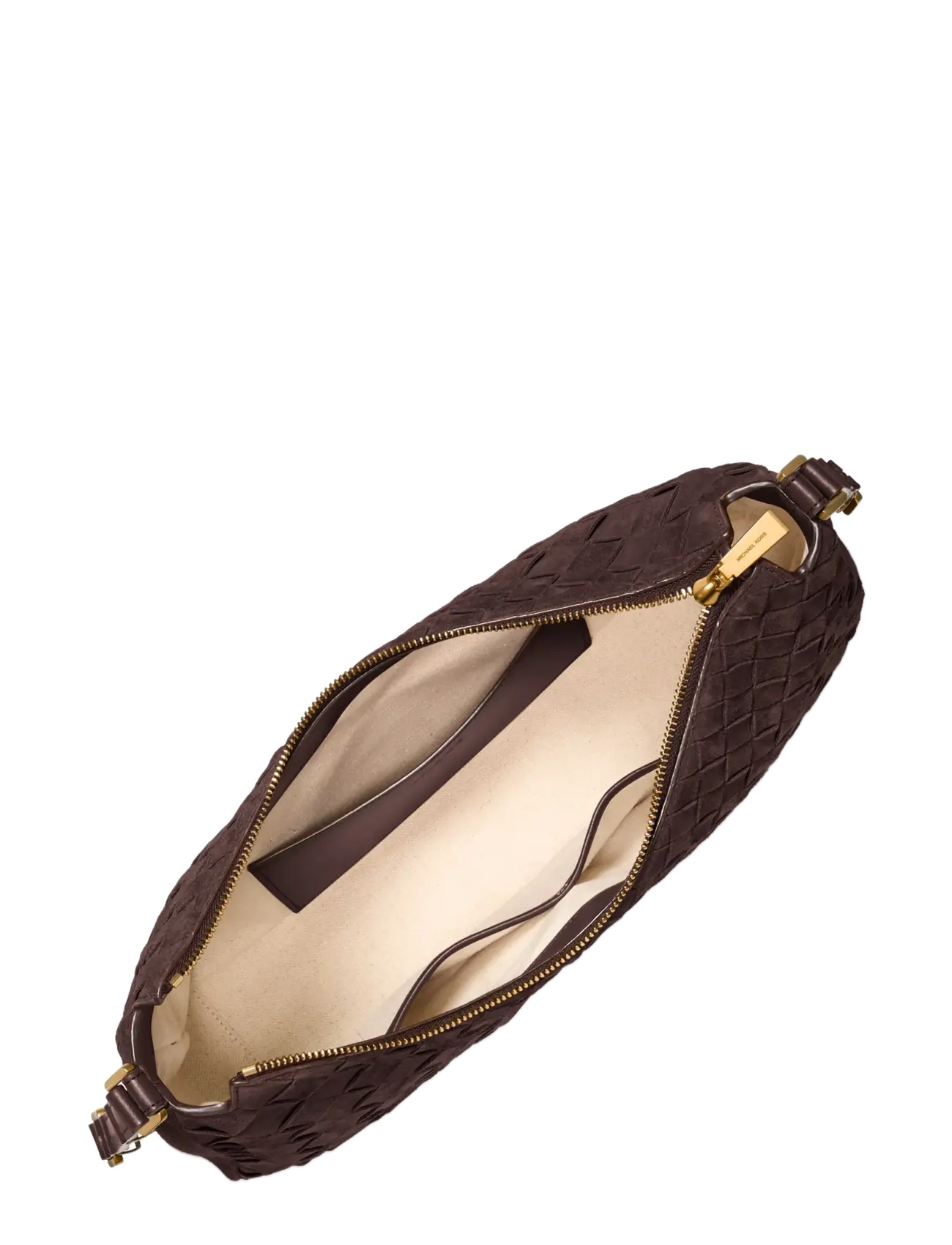 Michael Kors - MD TZ CONV SHLDR - Õlakotid - chocolate - 2