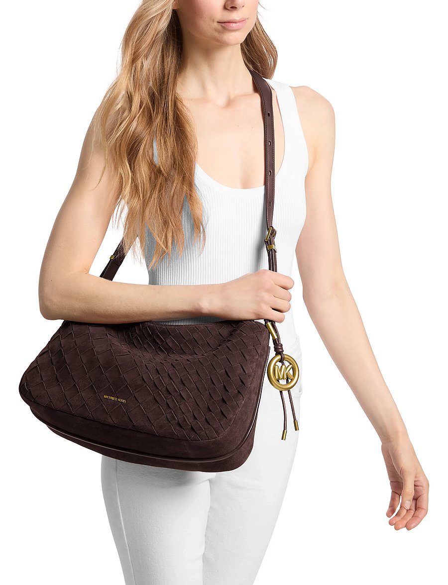 Michael Kors - MD TZ CONV SHLDR - Õlakotid - chocolate - 3