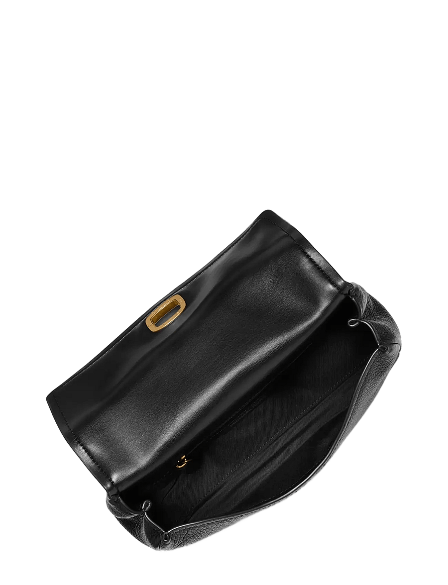 Michael Kors - SM TURNLOCK CNV CHN SHDR - black - 2