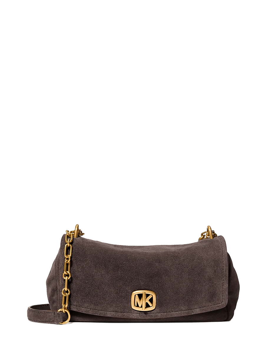 Michael Kors - SM TURNLOCK CNV CHN SHDR - igapäevane stiil - chocolate - 1