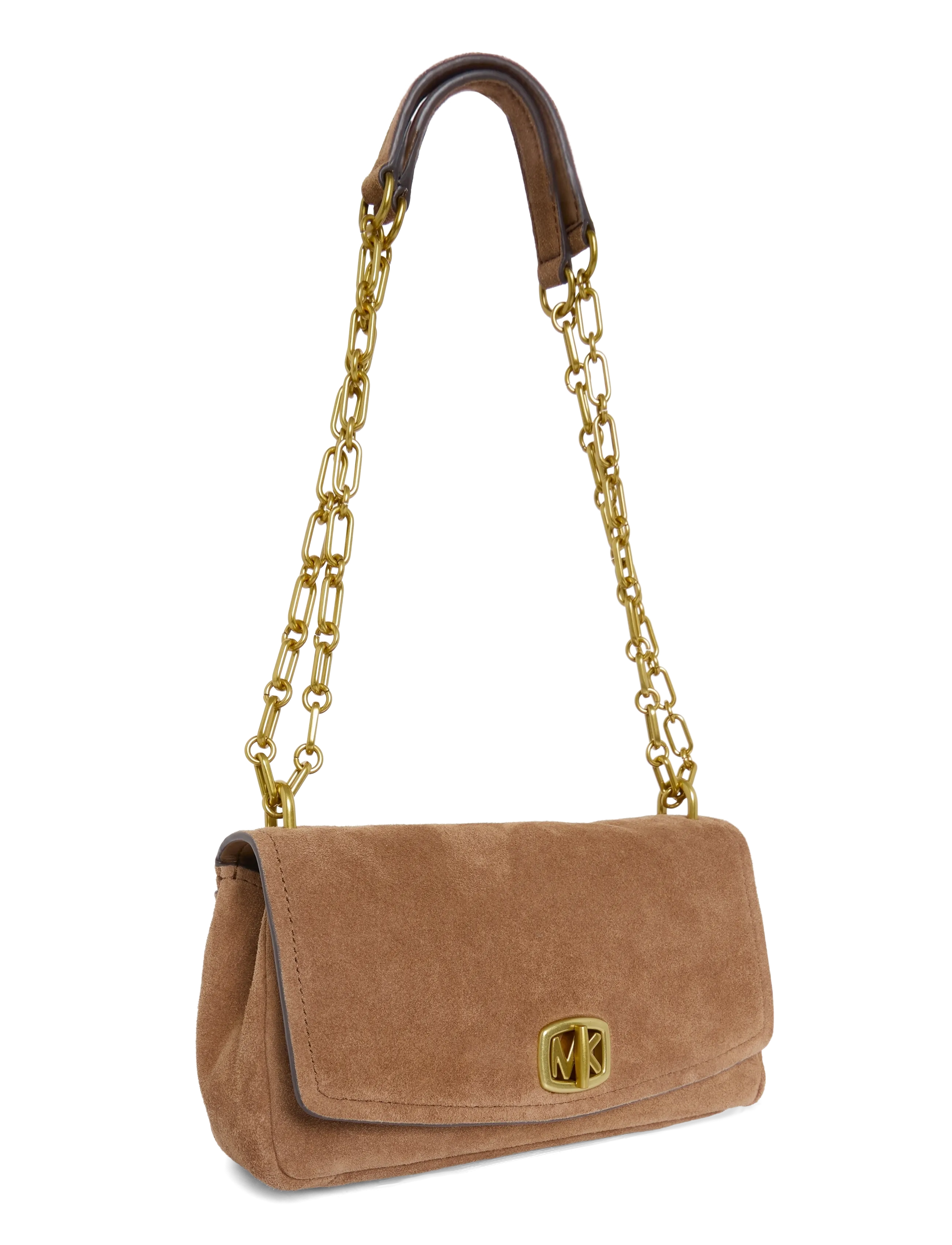 Michael Kors - SM TURNLOCK CNV CHN SHDR - festmode zu outlet-preisen - luggage - 3