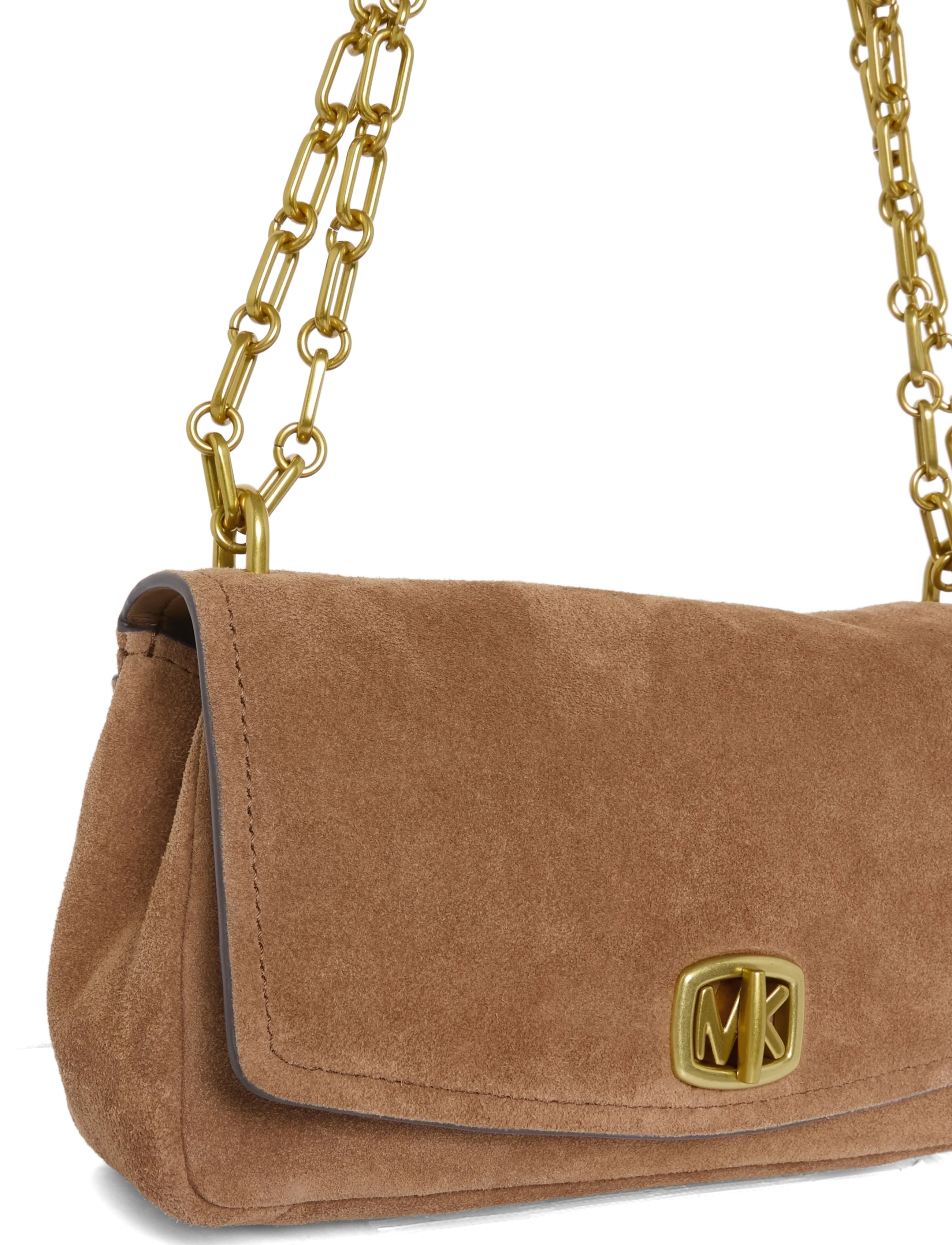 Michael Kors - SM TURNLOCK CNV CHN SHDR - festmode zu outlet-preisen - luggage - 4