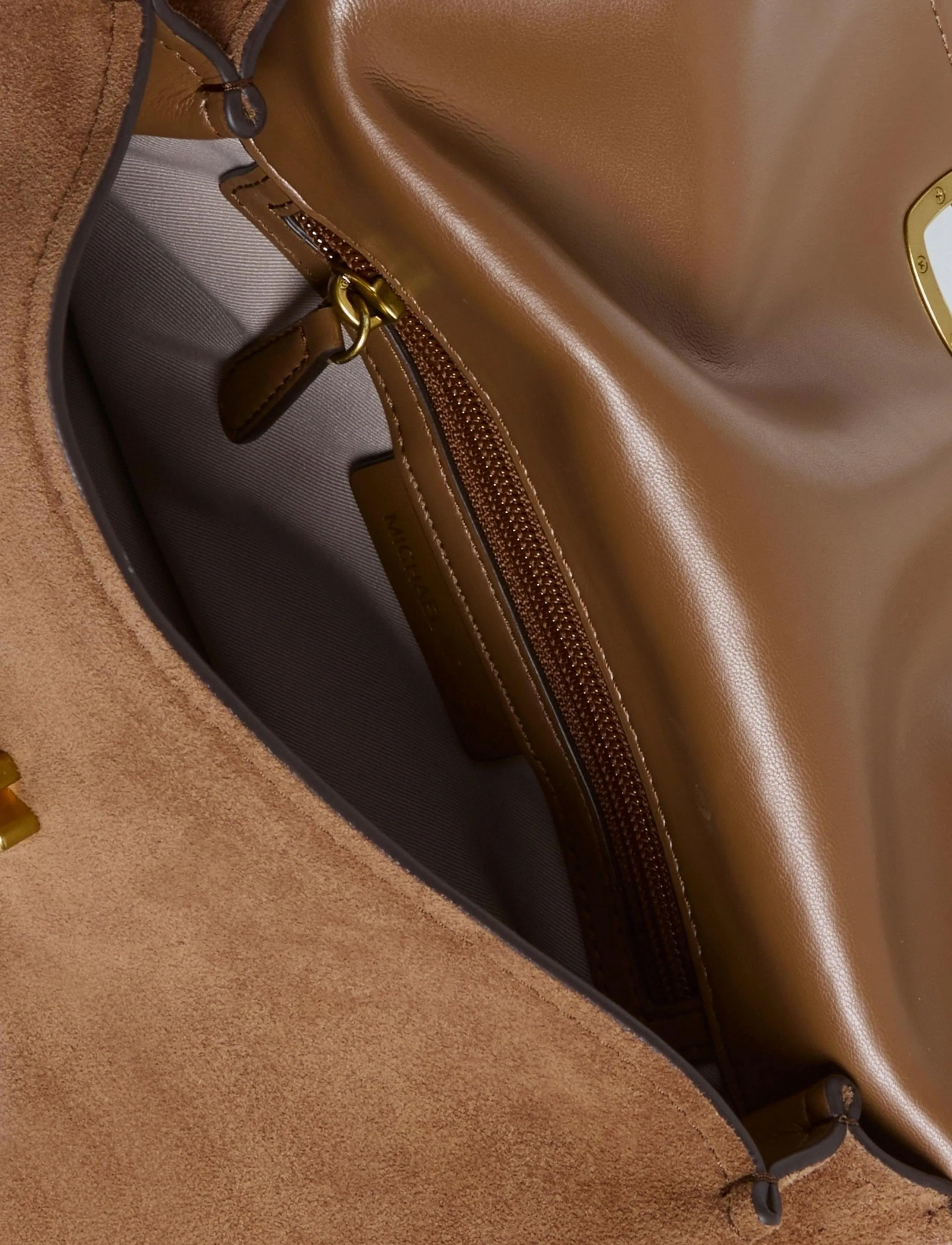 Michael Kors - SM TURNLOCK CNV CHN SHDR - festmode zu outlet-preisen - luggage - 5