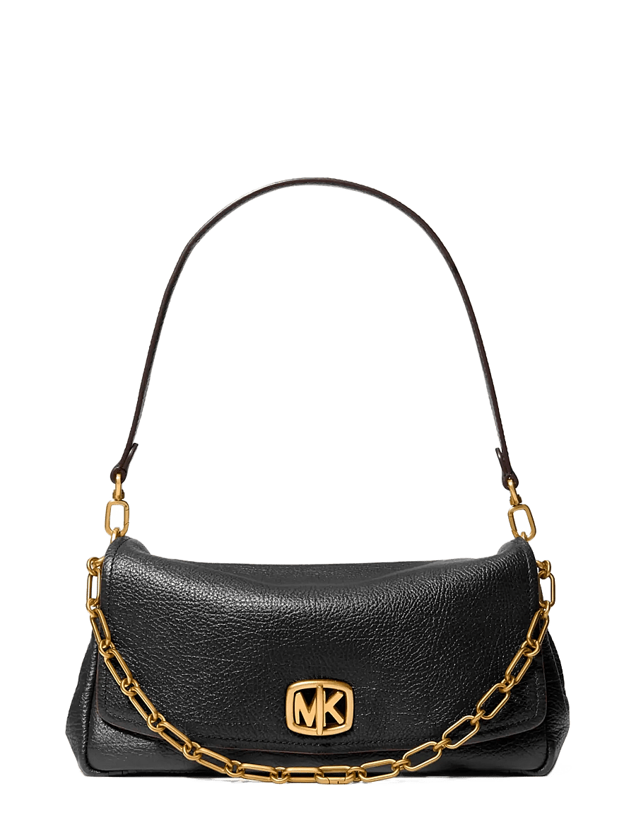 Michael Kors - LG TRNLK CNV CHN SHLDR - alltags-style - black - 1