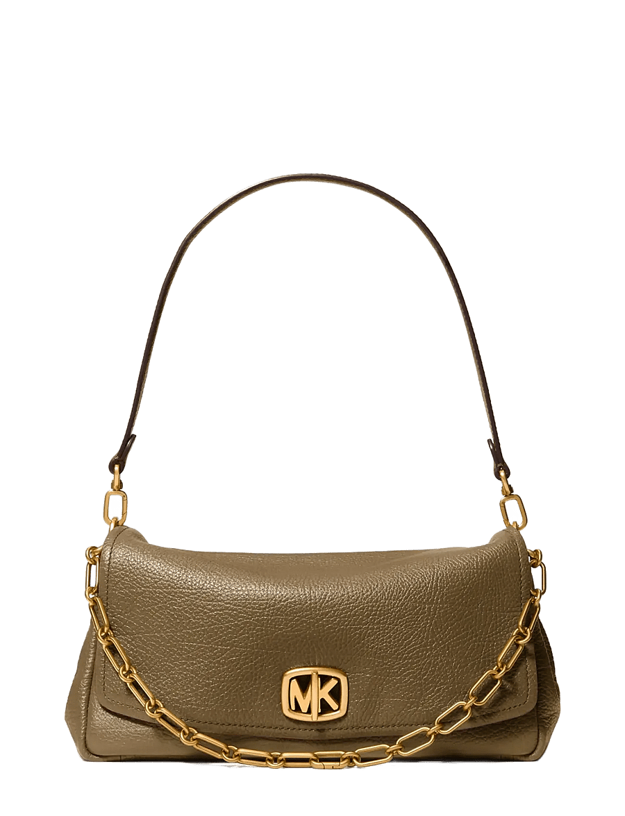 Michael Kors - LG TRNLK CNV CHN SHLDR - alltags-style - loden - 1