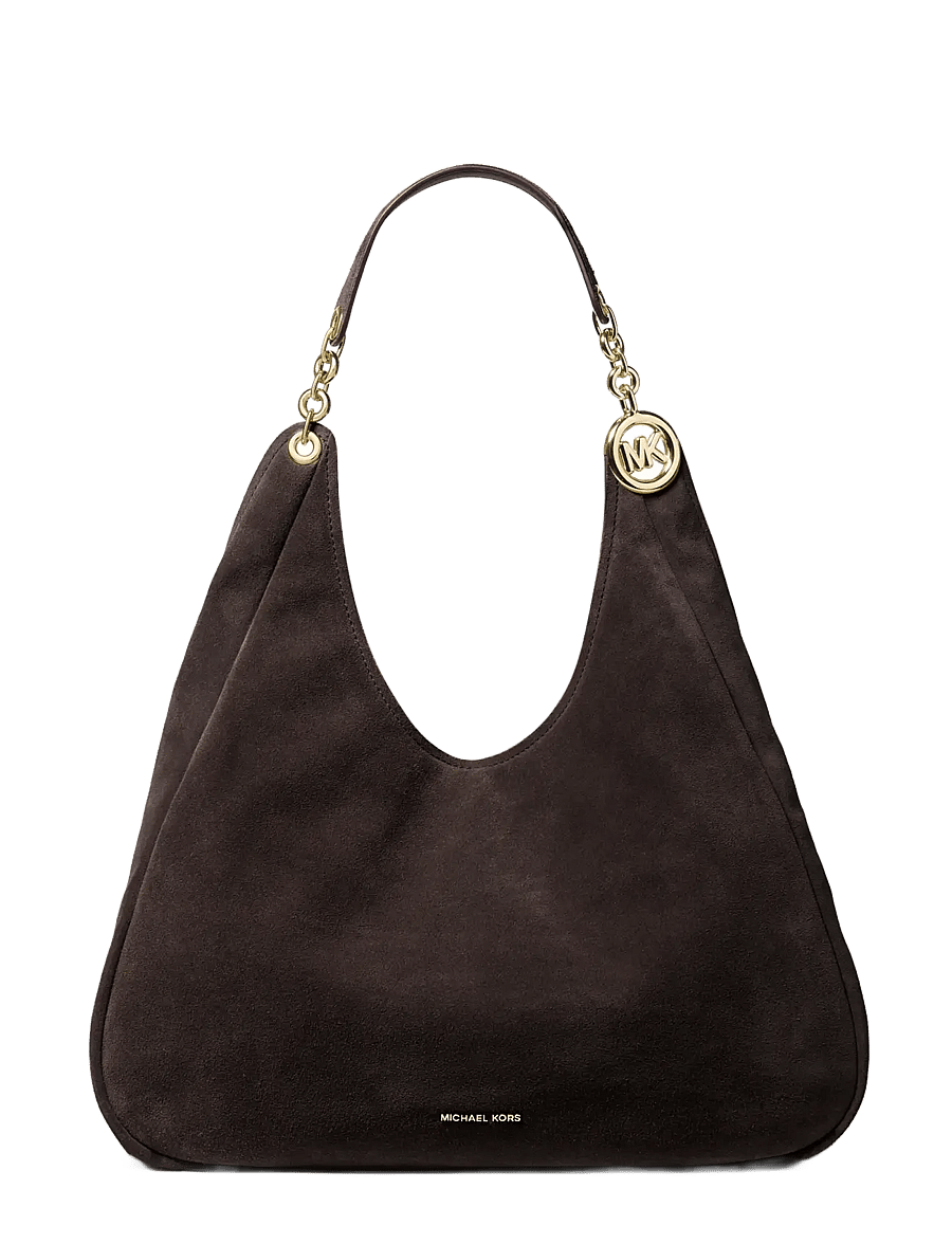 Michael Kors - LG TRPL COMPT SHLDR TOTE - tote bags - chocolate - 1