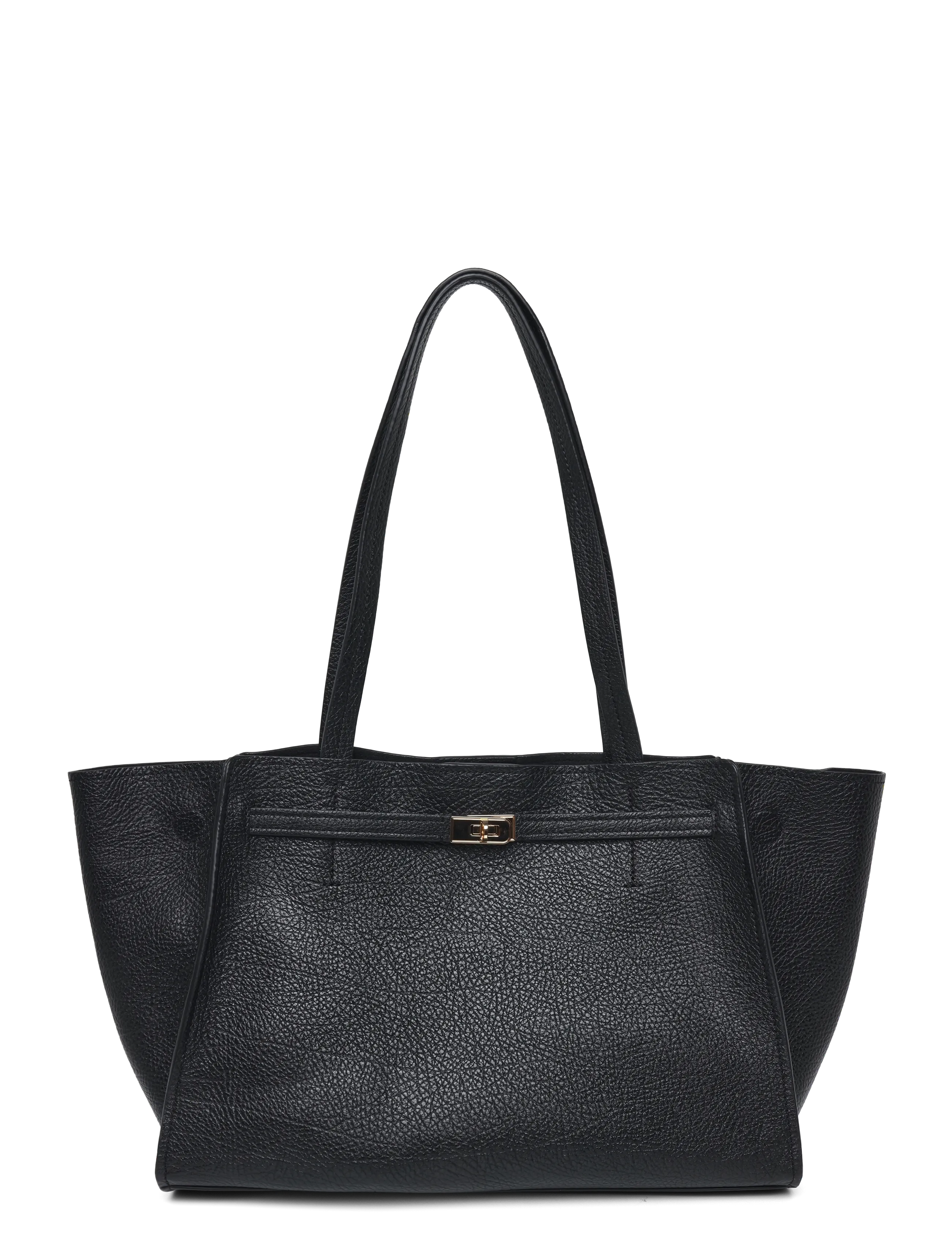 Michael Kors LG EW FOLD TOTE - Michael Kors - BLACK / black