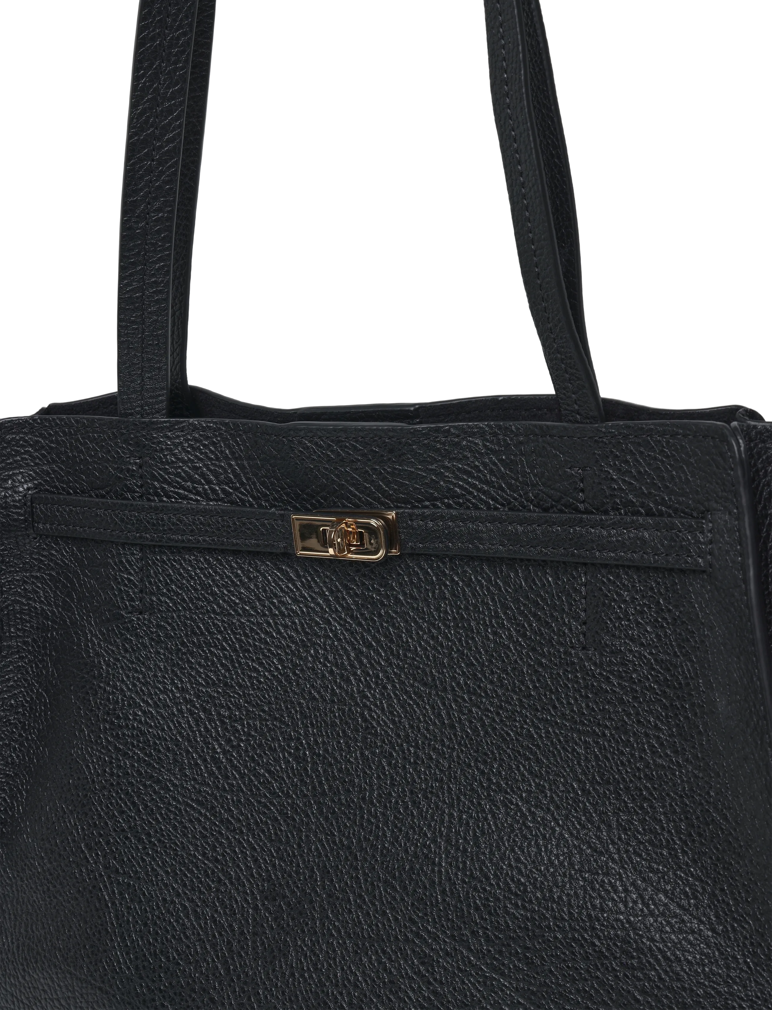 Michael Kors - LG EW FOLD TOTE - tote bags - black - 3