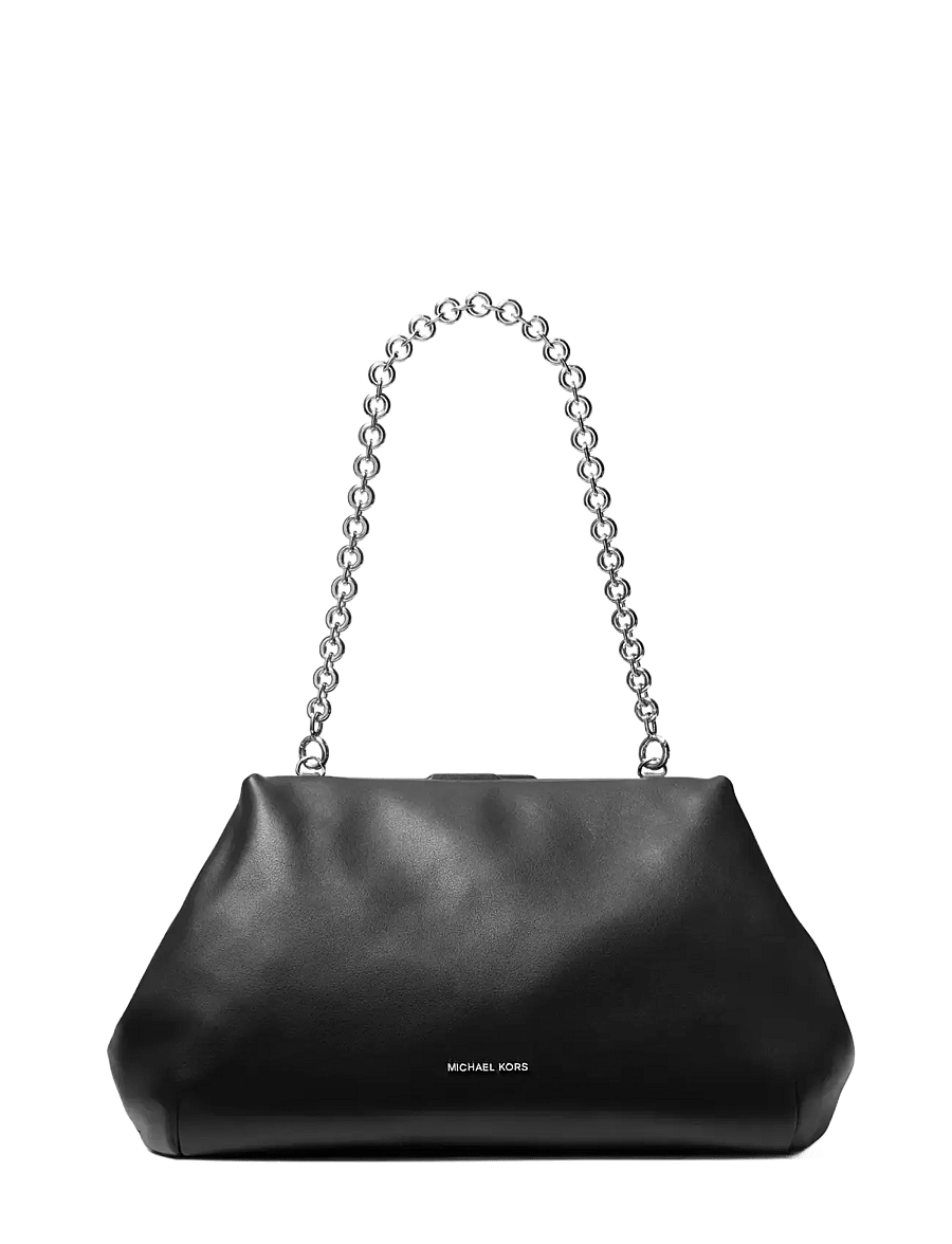 Michael Kors - LG CLOUD FRAME CLUTCH - besondere anlässe - black - 1