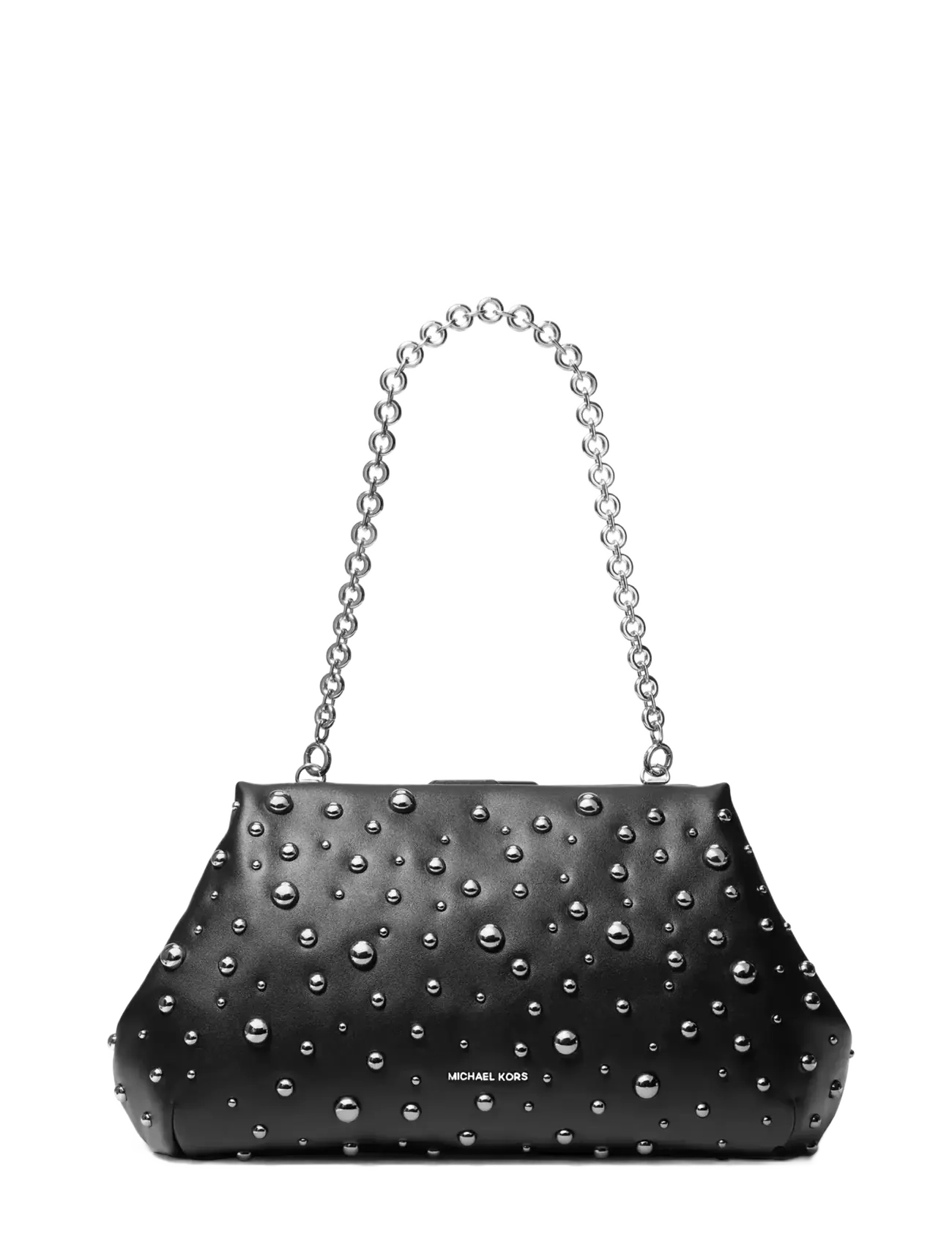 Michael Kors LG CLOUD FRAME CLUTCH - Michael Kors - BLACK / black