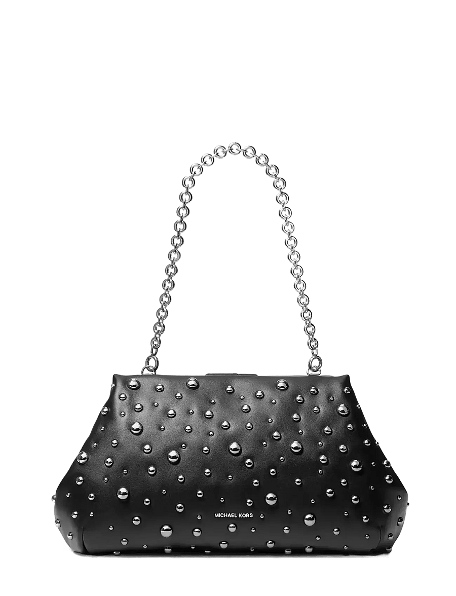 Michael Kors - LG CLOUD FRAME CLUTCH - særlige begivenheder - black - 1