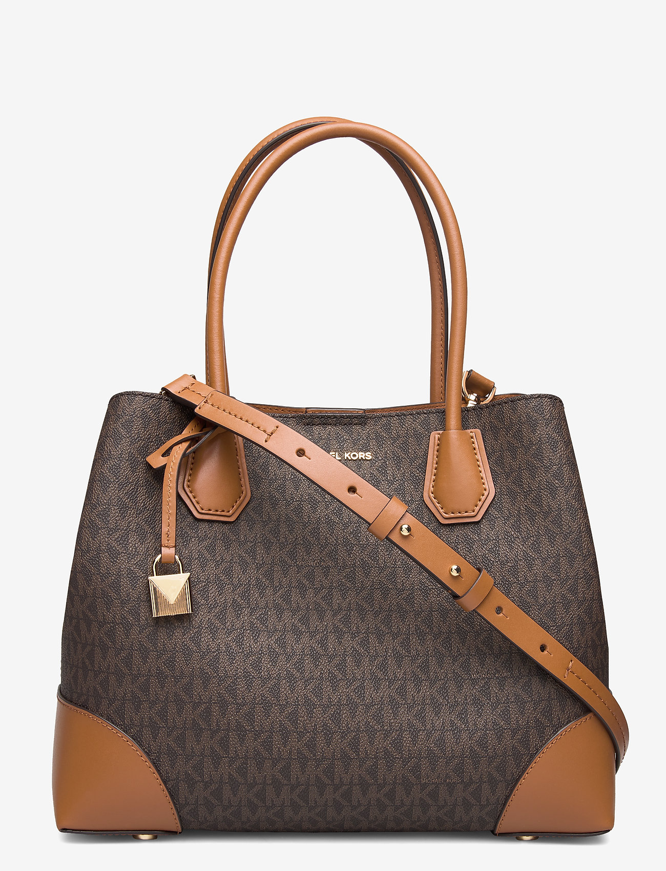Michael Kors - MD CENTER ZIP TOTE - brn/acorn - 0
