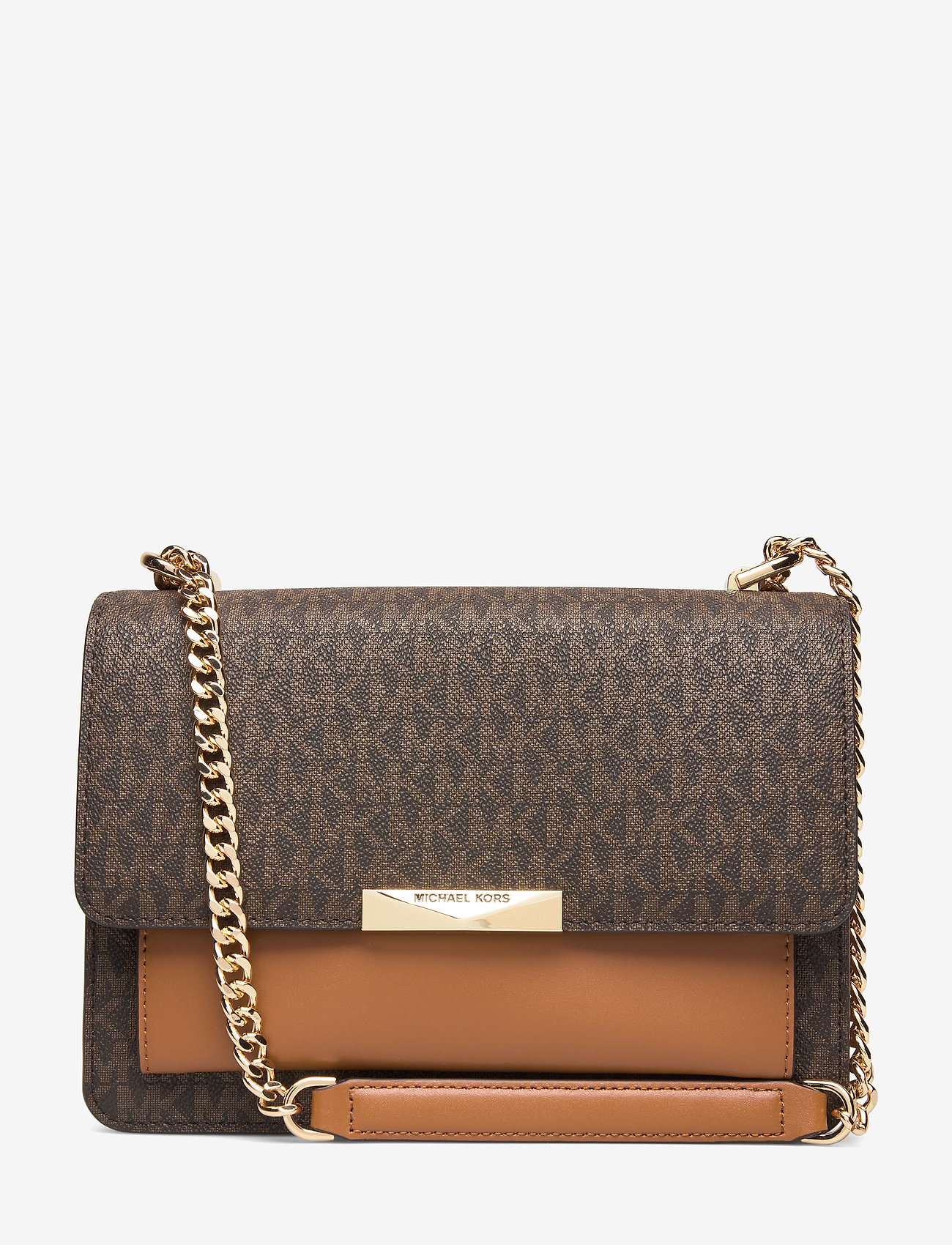 Michael Kors - LG GUSSET SHLDR - brn/acorn - 0
