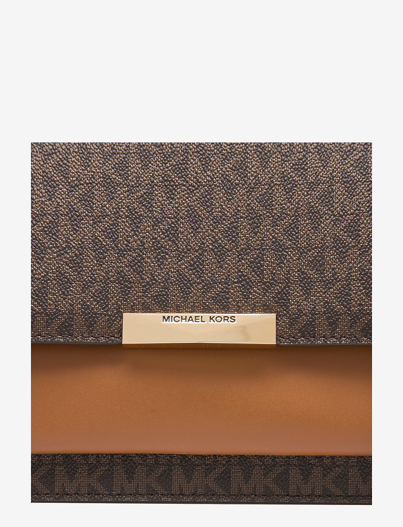 Michael Kors - LG GUSSET SHLDR - brn/acorn - 3