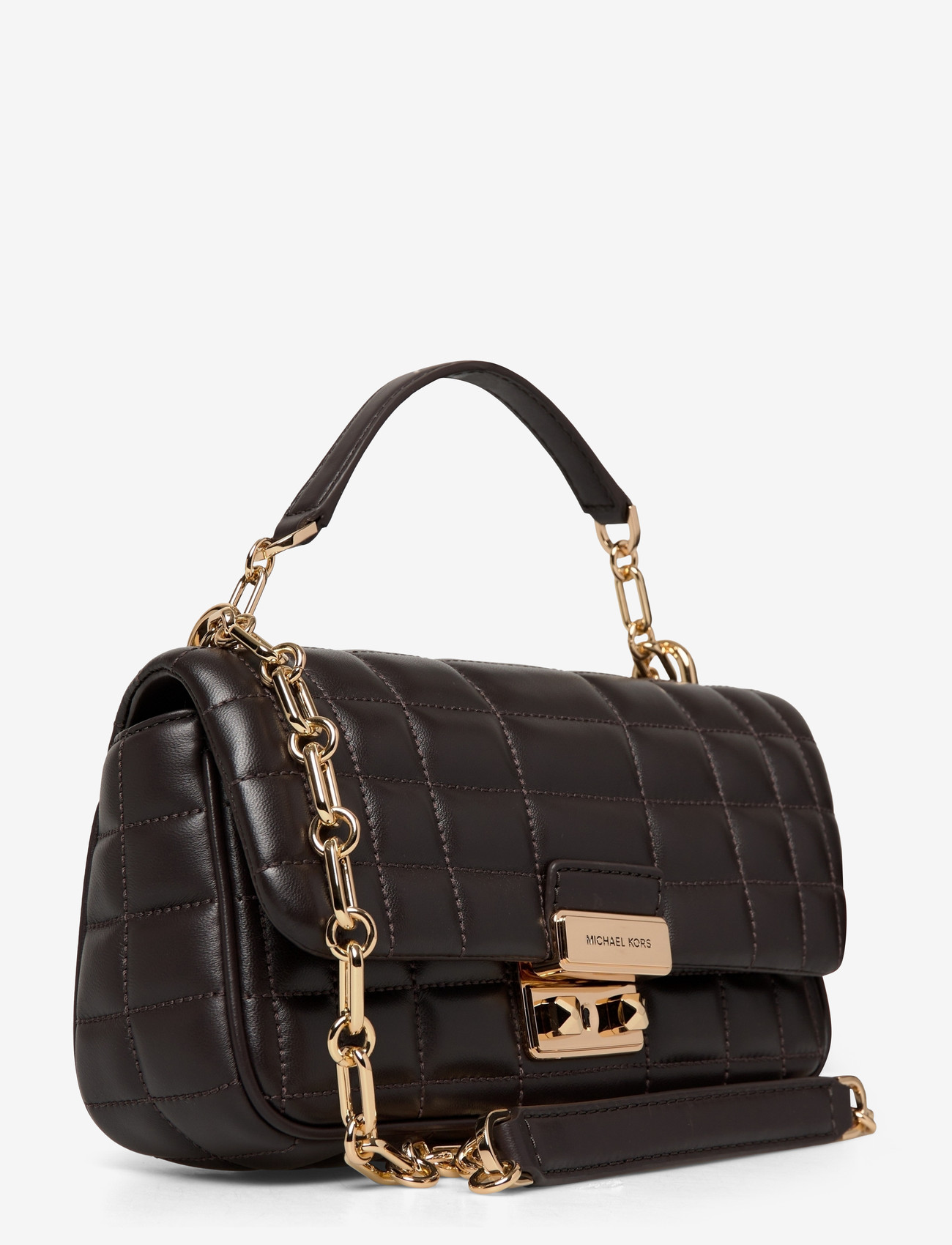 Michael Kors - SM CONV CHAIN SHLDR - hversdagsleg tíska - chocolate - 2