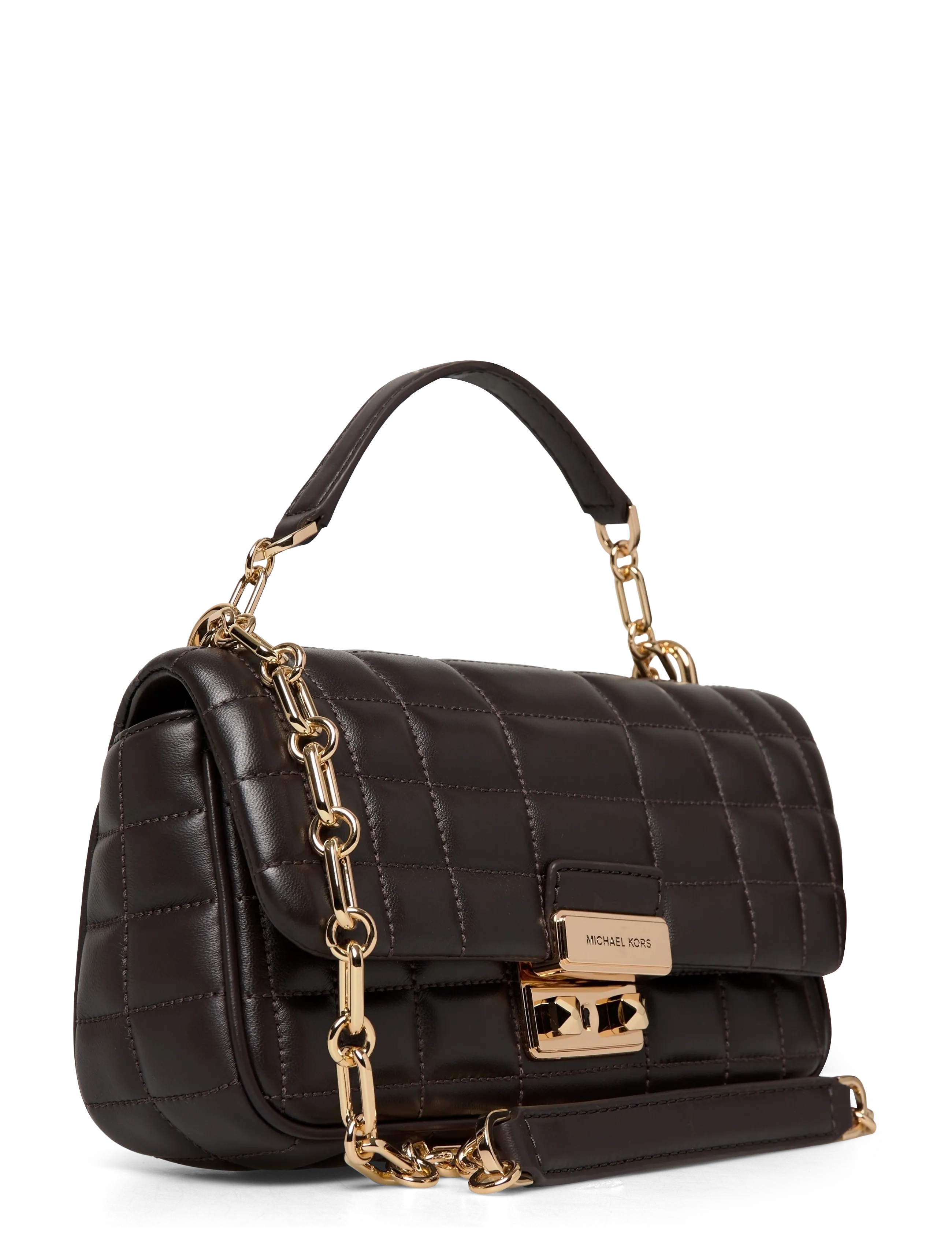 Michael Kors - SM CONV CHAIN SHLDR - everyday style - chocolate - 2
