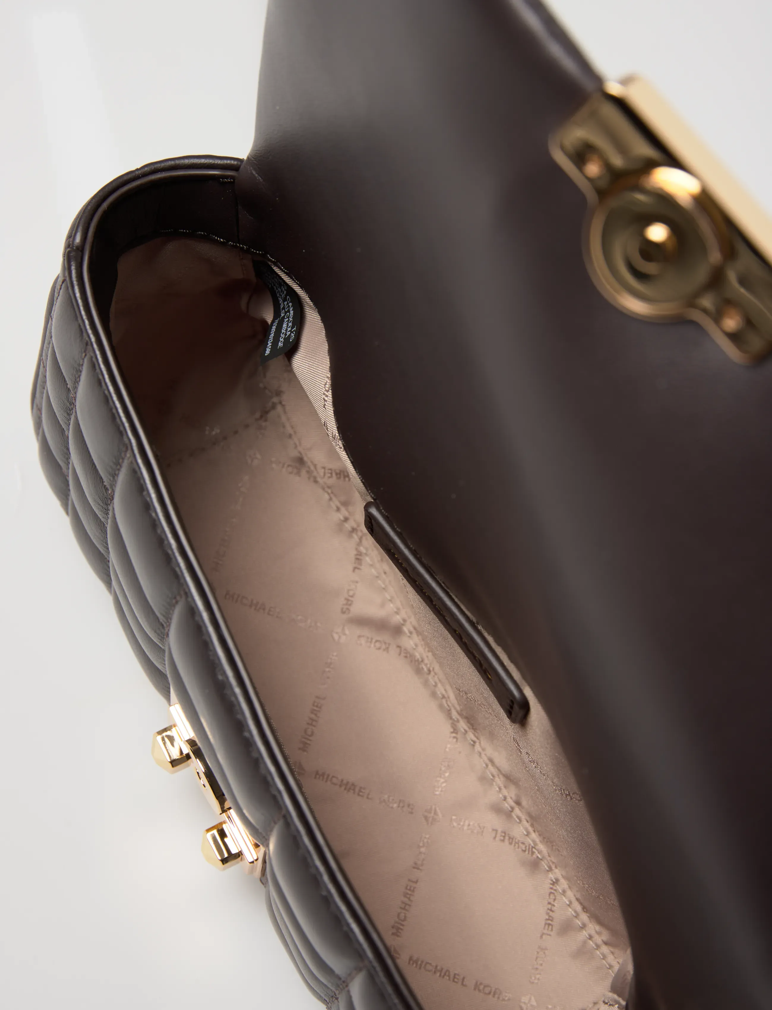 Michael Kors - SM CONV CHAIN SHLDR - everyday style - chocolate - 4