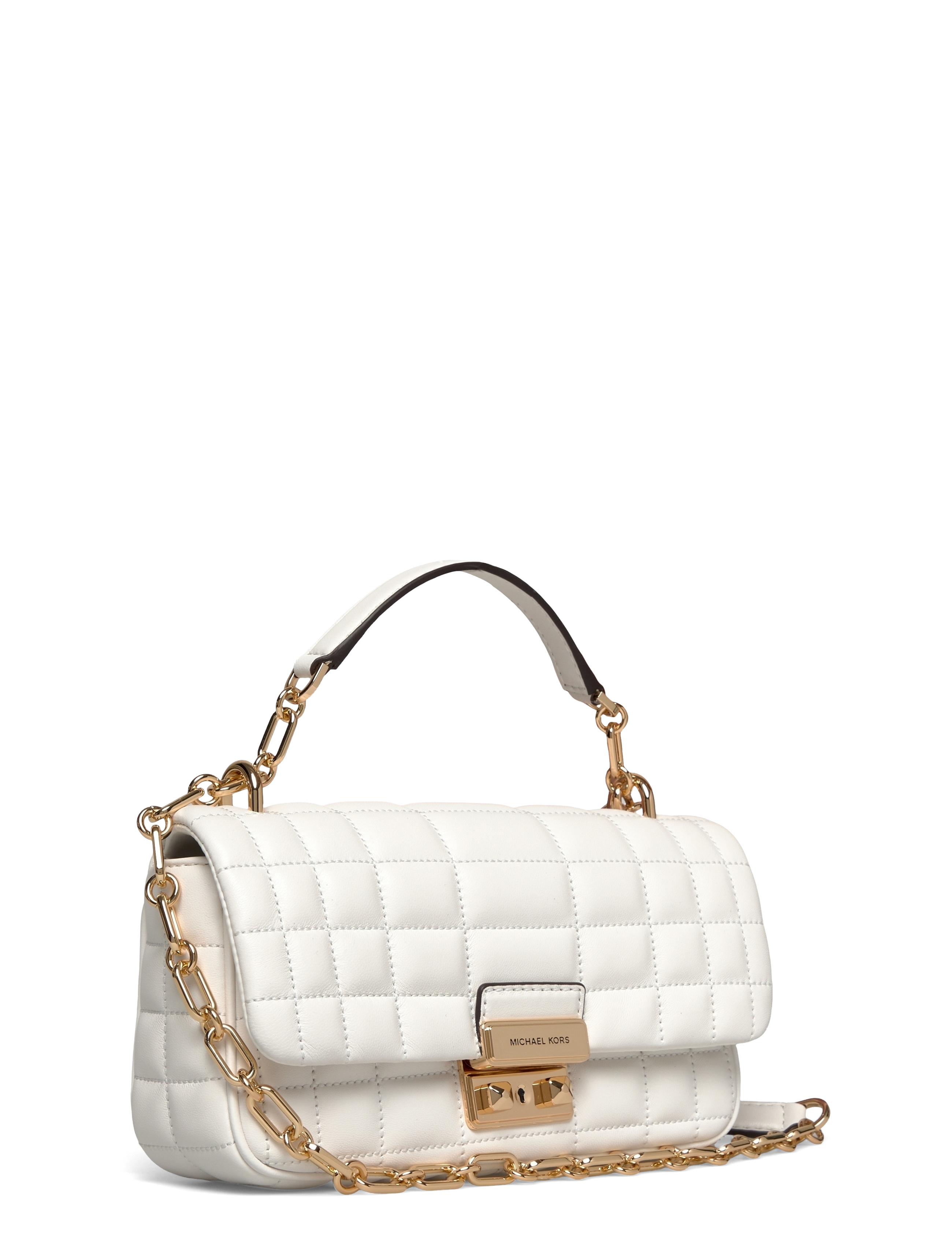 Michael Kors - SM CONV CHAIN SHLDR - festtøj til outletpriser - optic white - 2