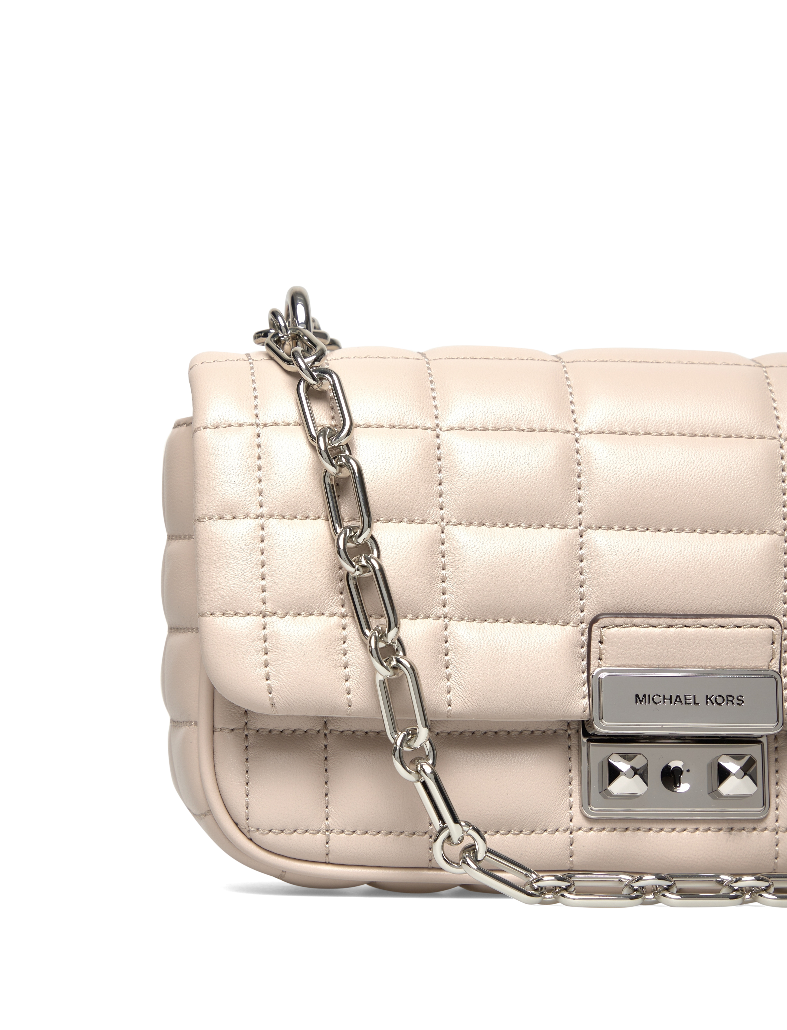 Michael Kors - SM CONV CHAIN SHLDR - light sand - 3
