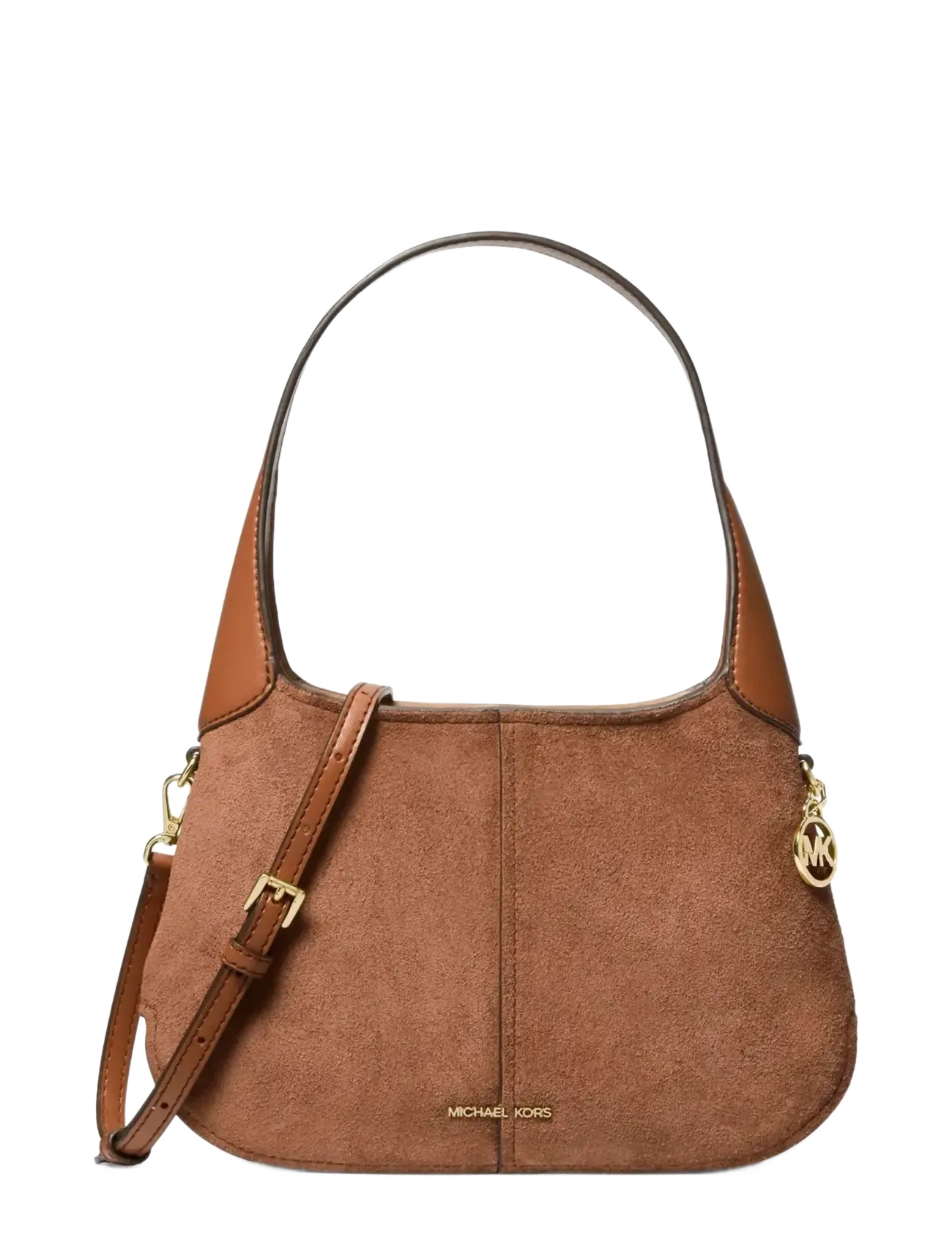 Michael Kors SM TZ SHLDR - Skuldertasker - LUGGAGE / brown