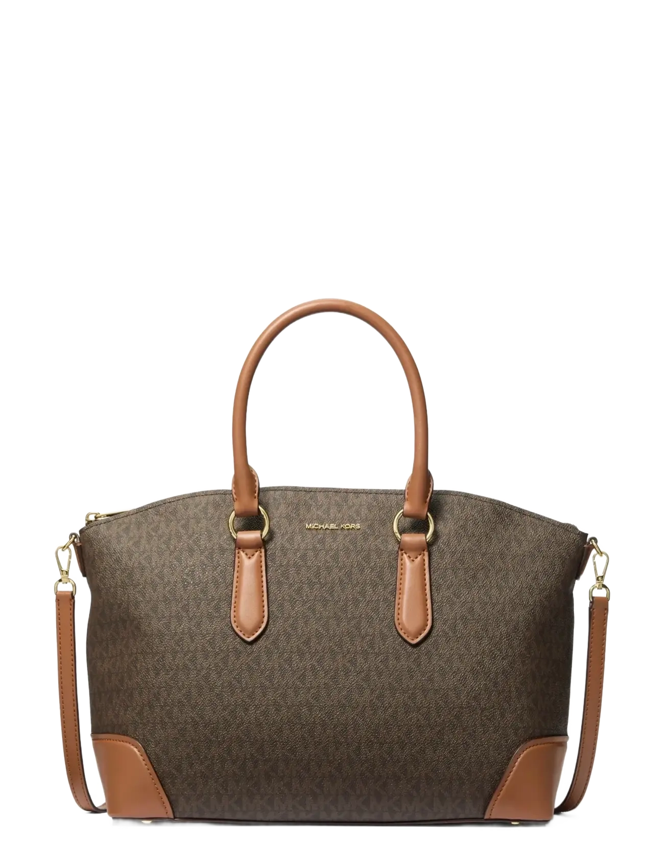 Michael Kors LG EW DOME SATCHEL - Bags - BRN/ACORN / brown
