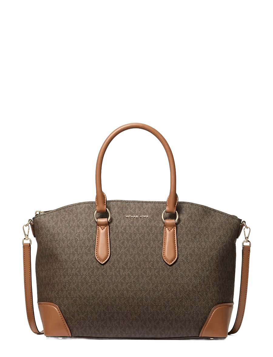 Michael Kors - LG EW DOME SATCHEL - brn/acorn - 0