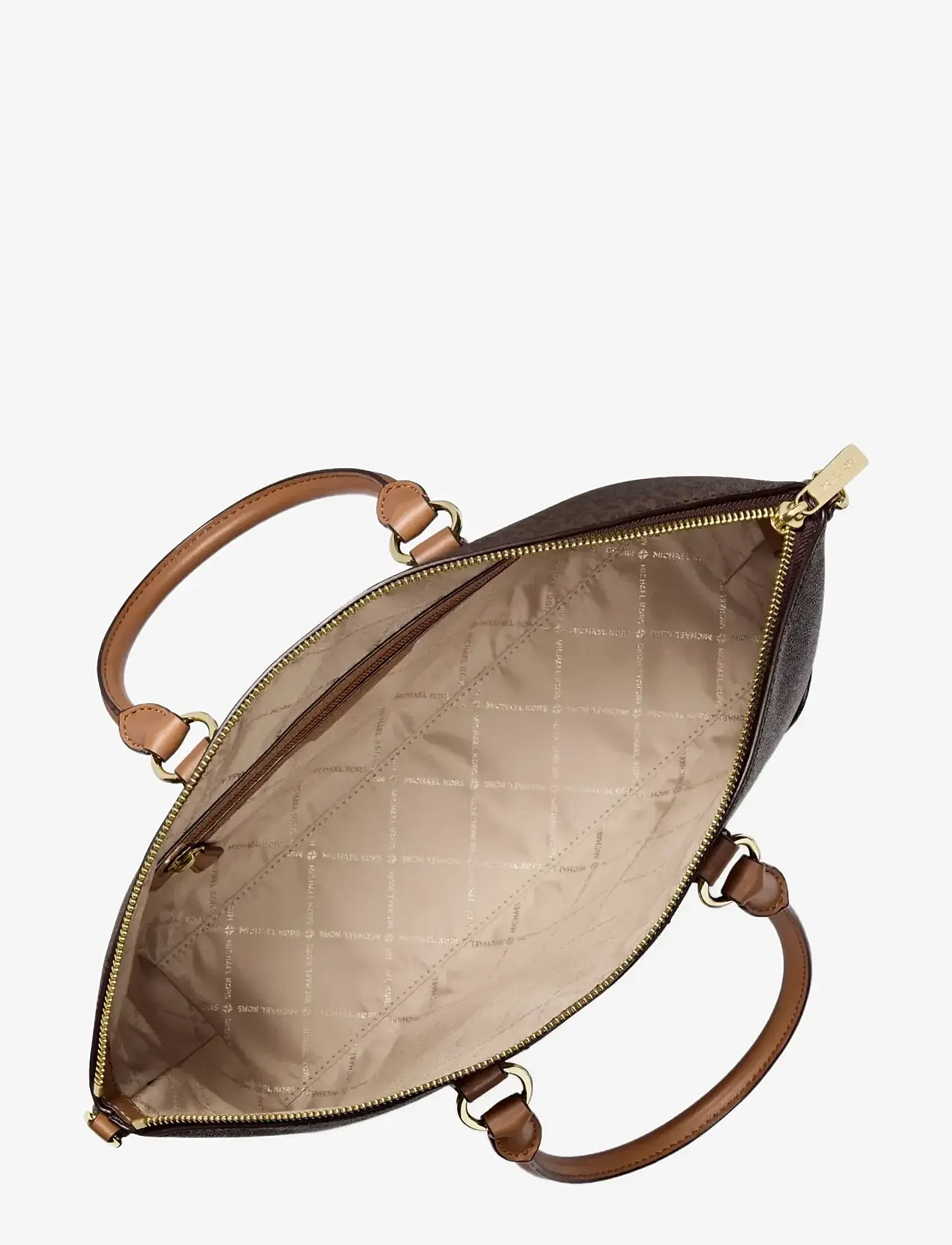 Michael Kors - LG EW DOME SATCHEL - special occasions - brn/acorn - 1