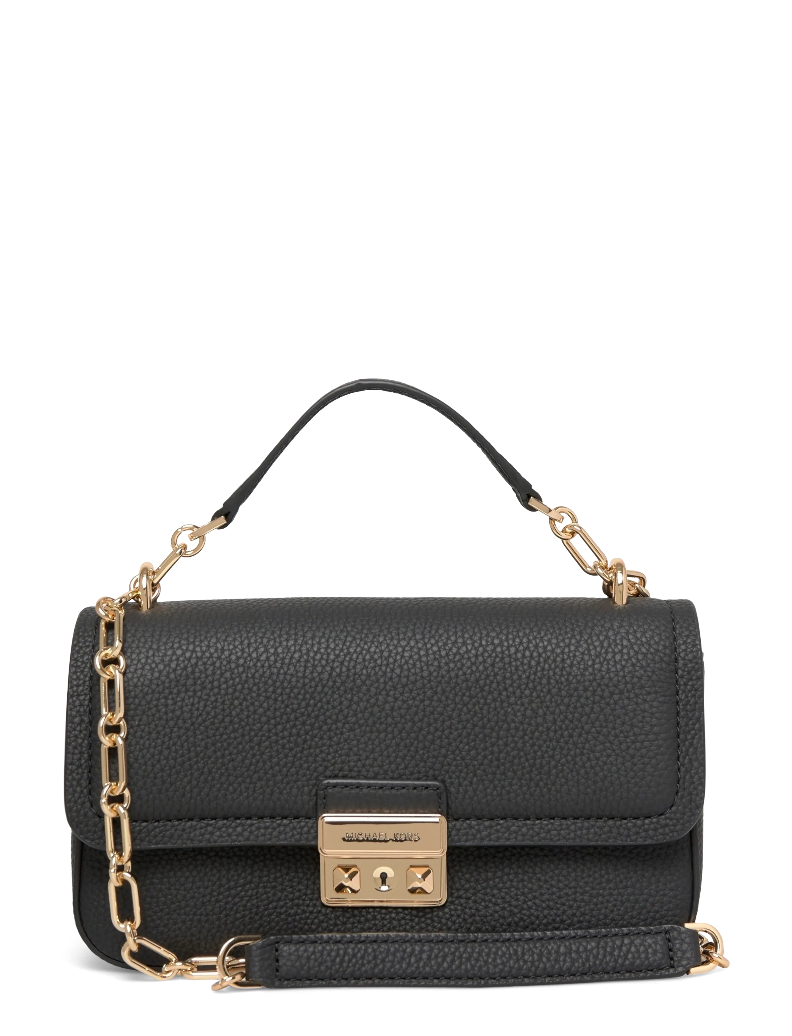 Michael Kors SM CONV CHAIN SHLDR - Crossbody Bags - BLACK / black