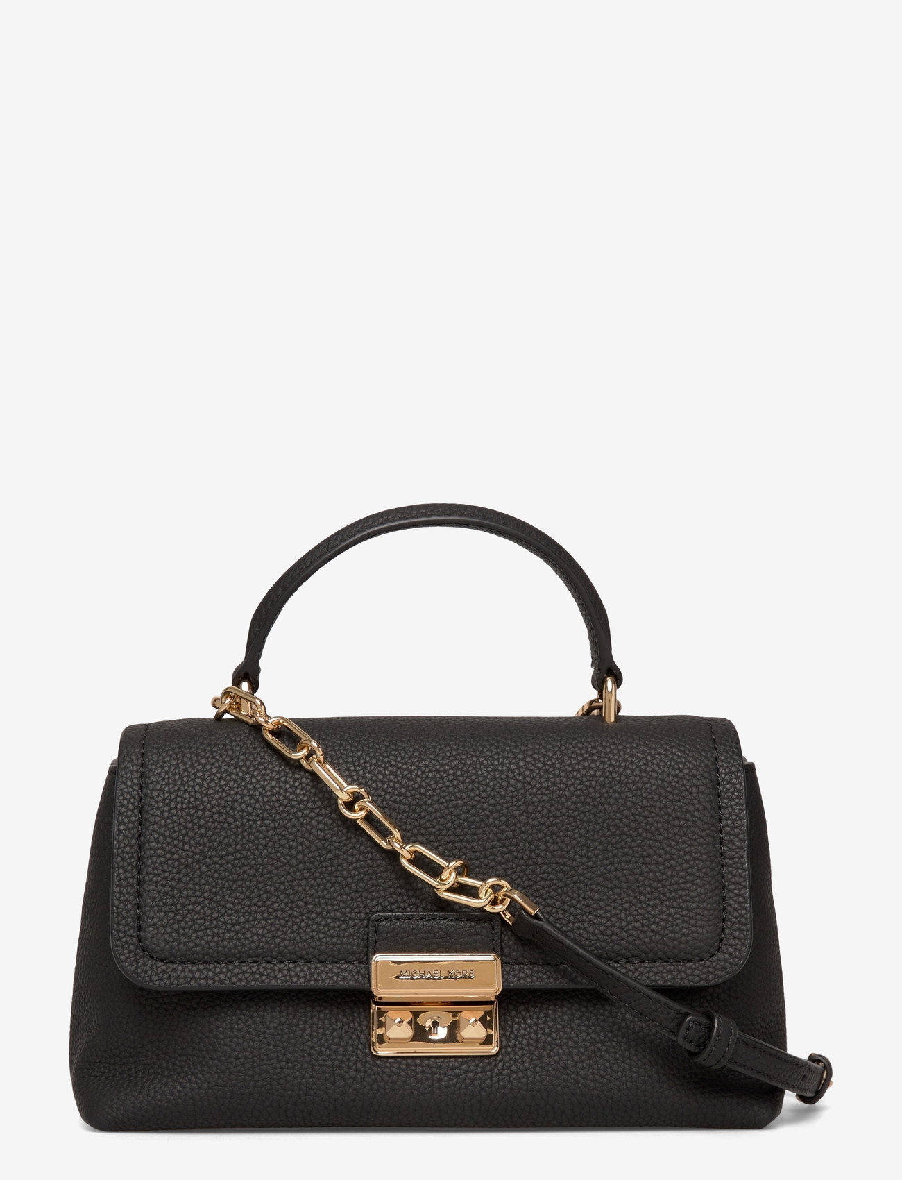 Michael Kors - MD TH SATCHEL - umhängetaschen - black - 0