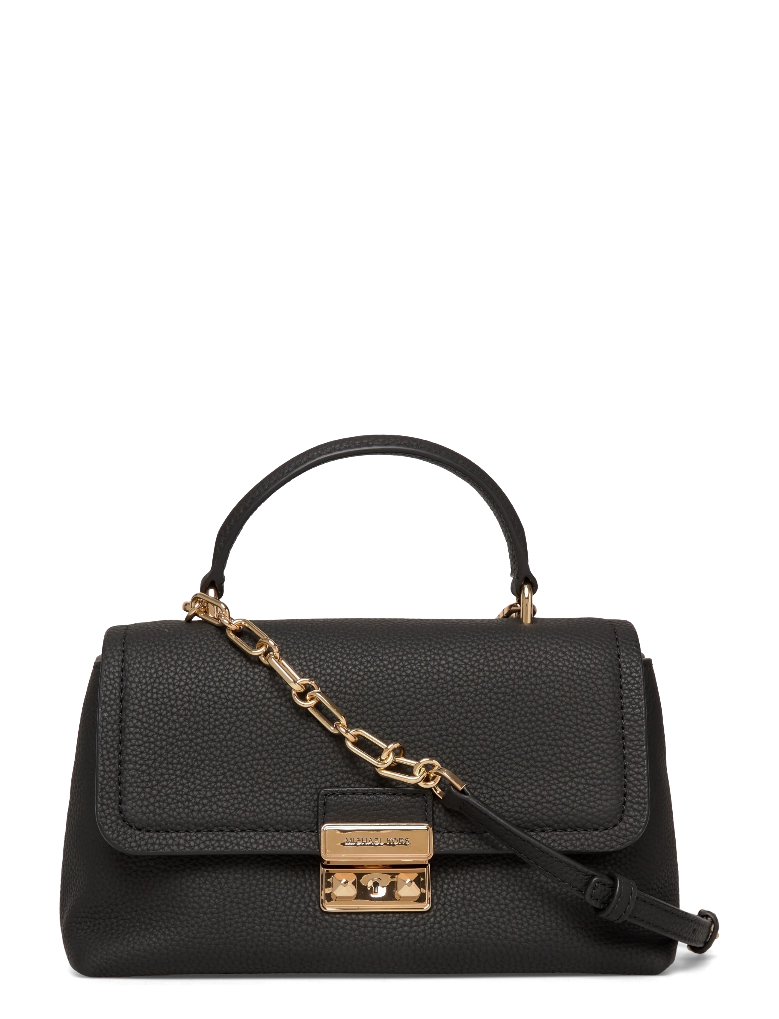 Michael Kors MD TH SATCHEL - Crossbody Bags - BLACK / black