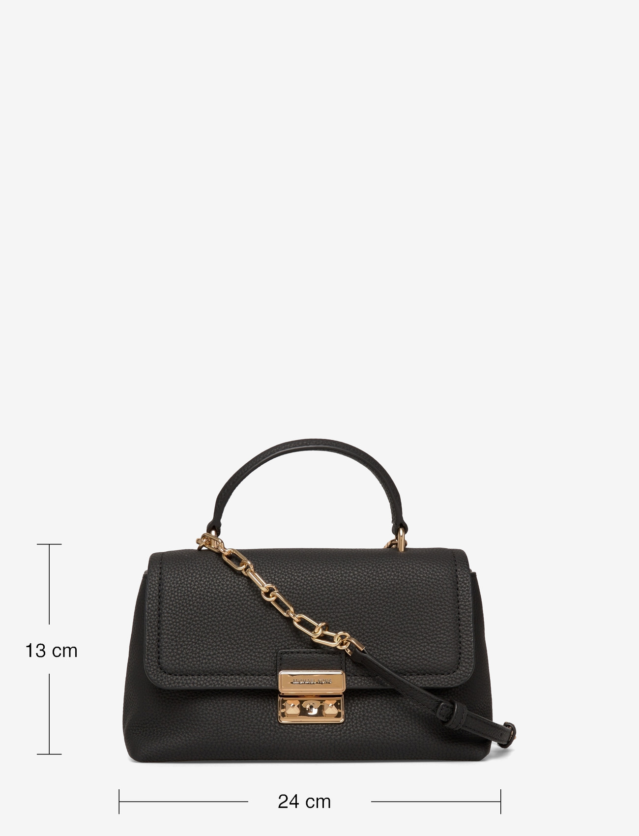 Michael Kors - MD TH SATCHEL - umhängetaschen - black - 3