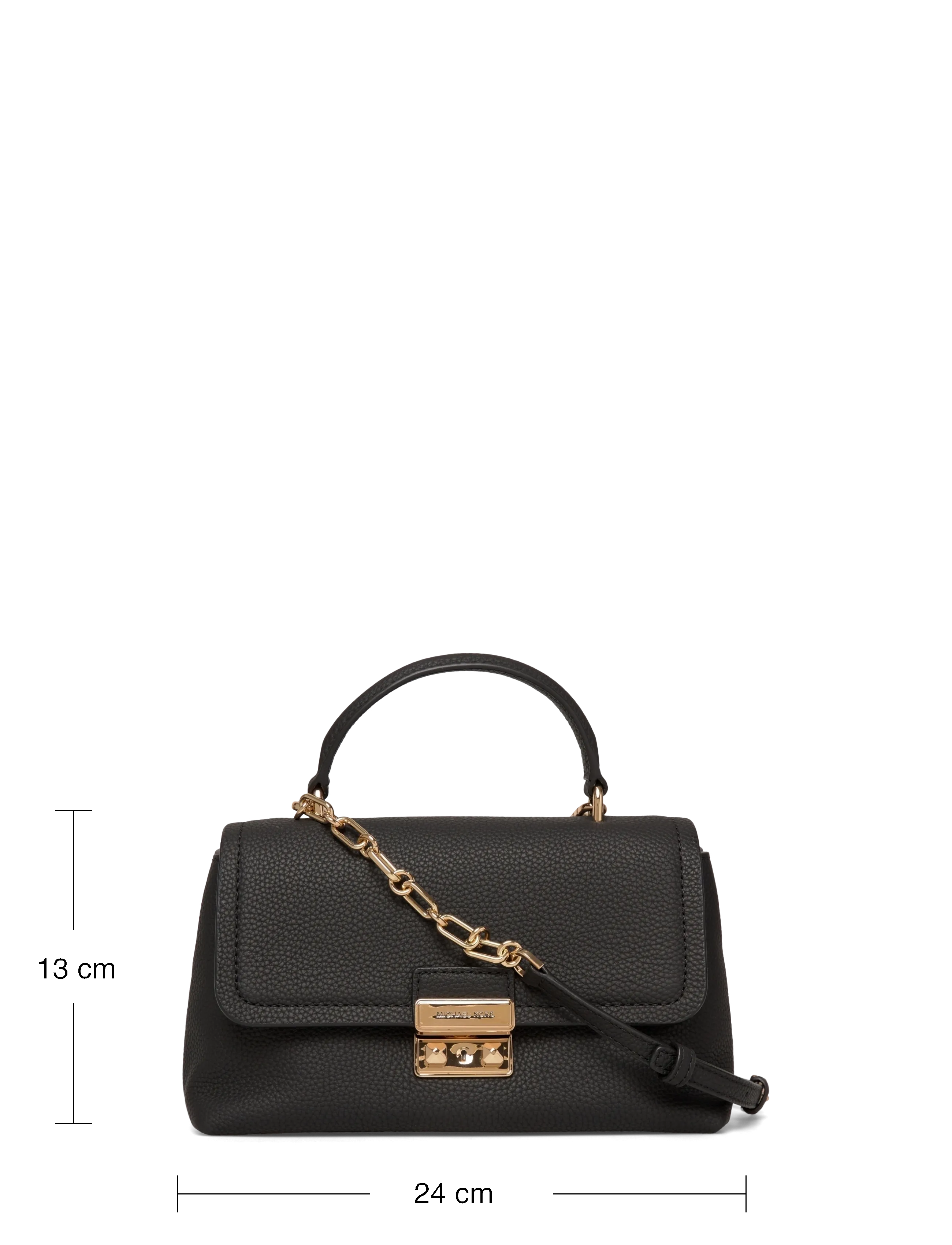 Michael Kors - MD TH SATCHEL - crossbody bags - black - 3