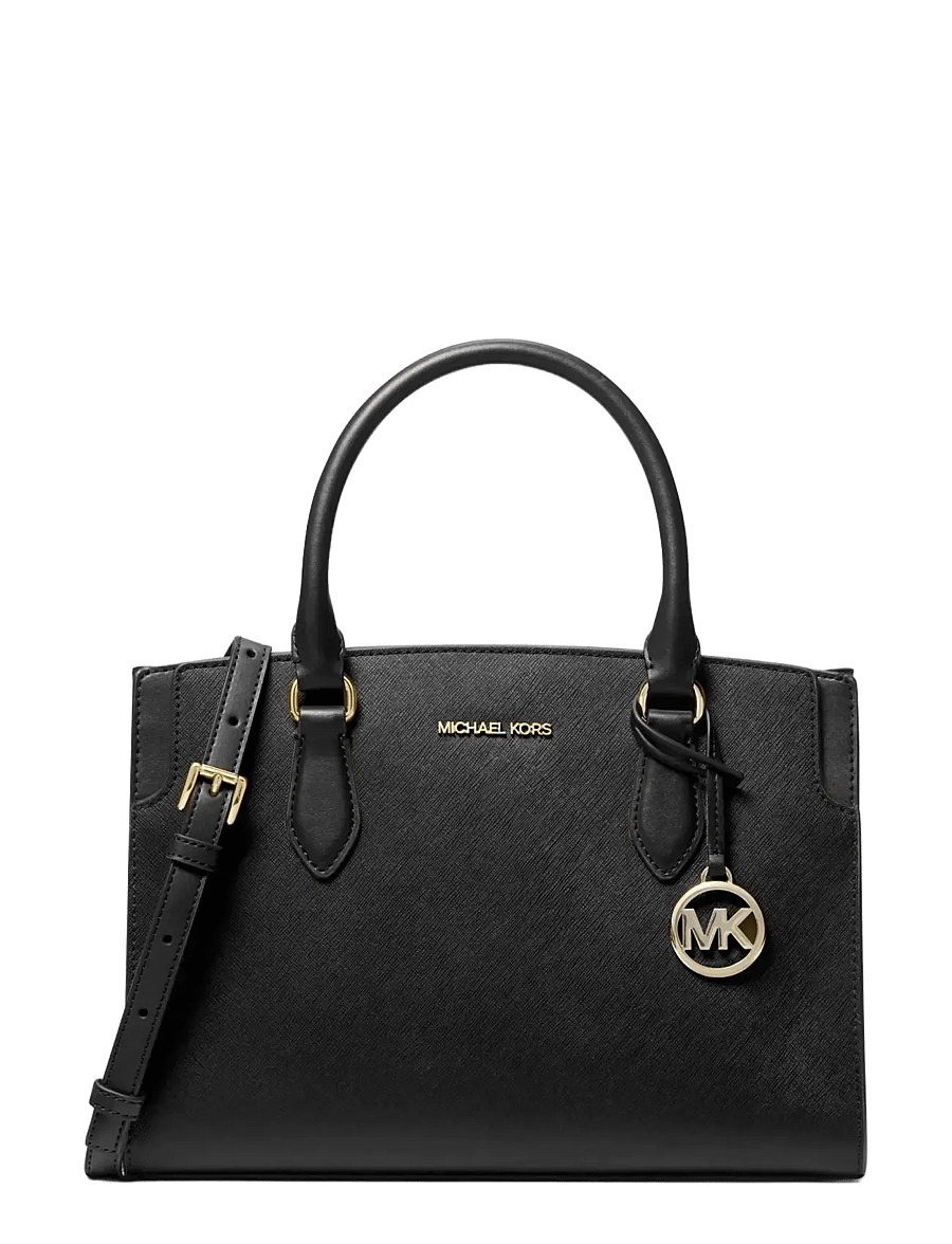 Michael Kors - MD SATCHEL - handtaschen - black - 1