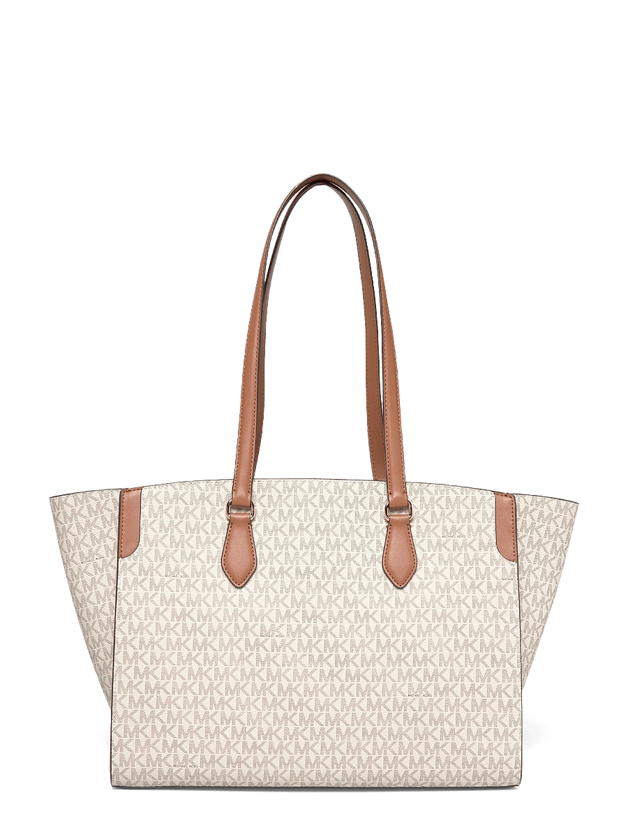 Michael Kors - LG EW TOTE - sacs en toile - vanilla/acrn - 1