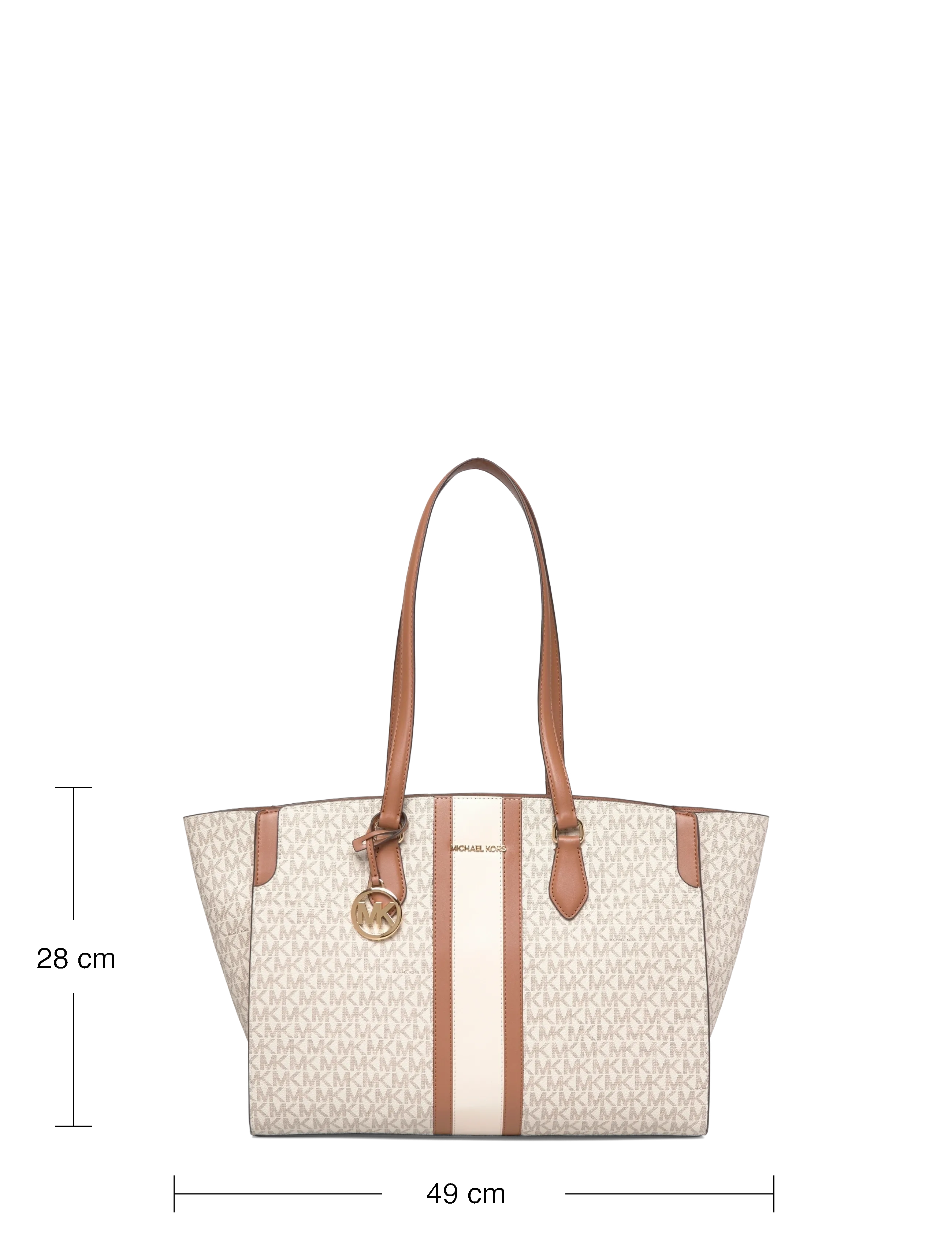Michael Kors - LG EW TOTE - tote bags - vanilla/acrn - 3