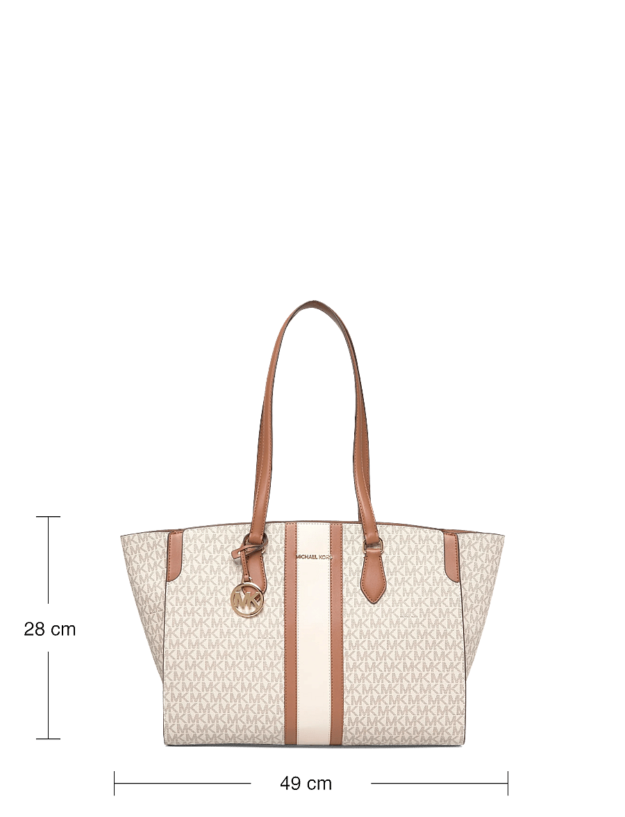 Michael Kors - LG EW TOTE - sacs en toile - vanilla/acrn - 3