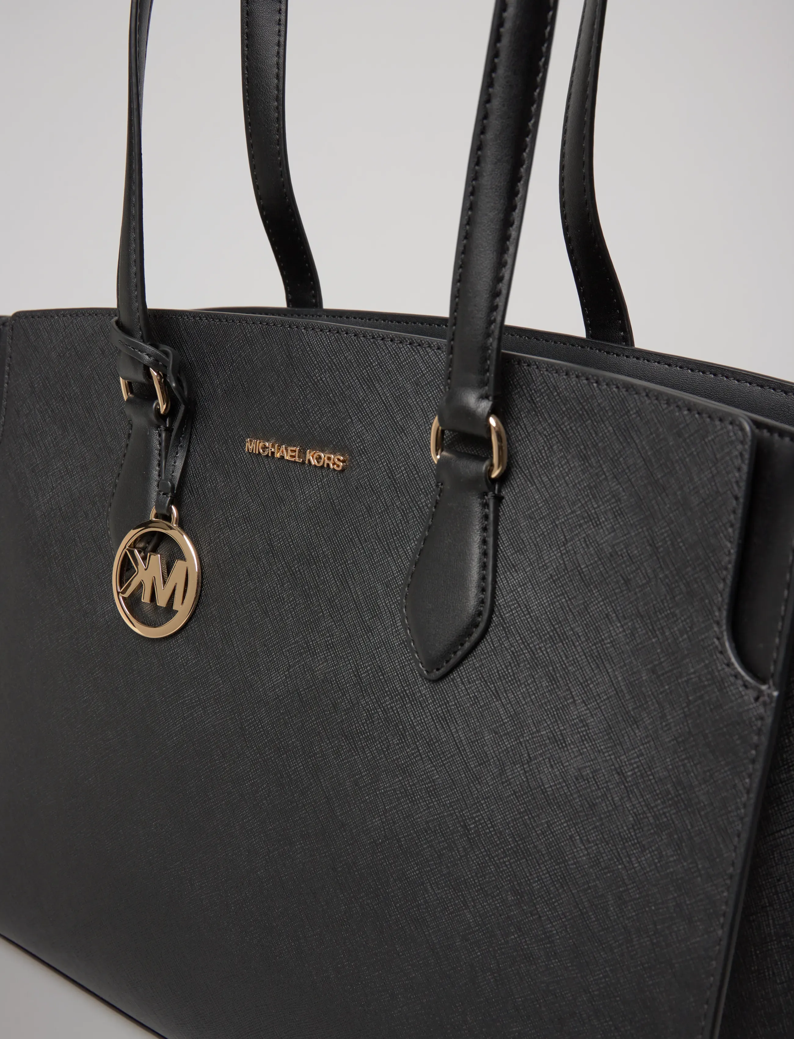 Michael Kors - LG EW TOTE - tote bags - black - 4