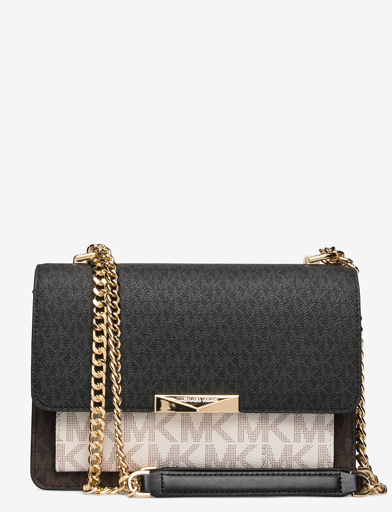 Michael Kors - LG GUSSET SHLDR - brown multi - 0