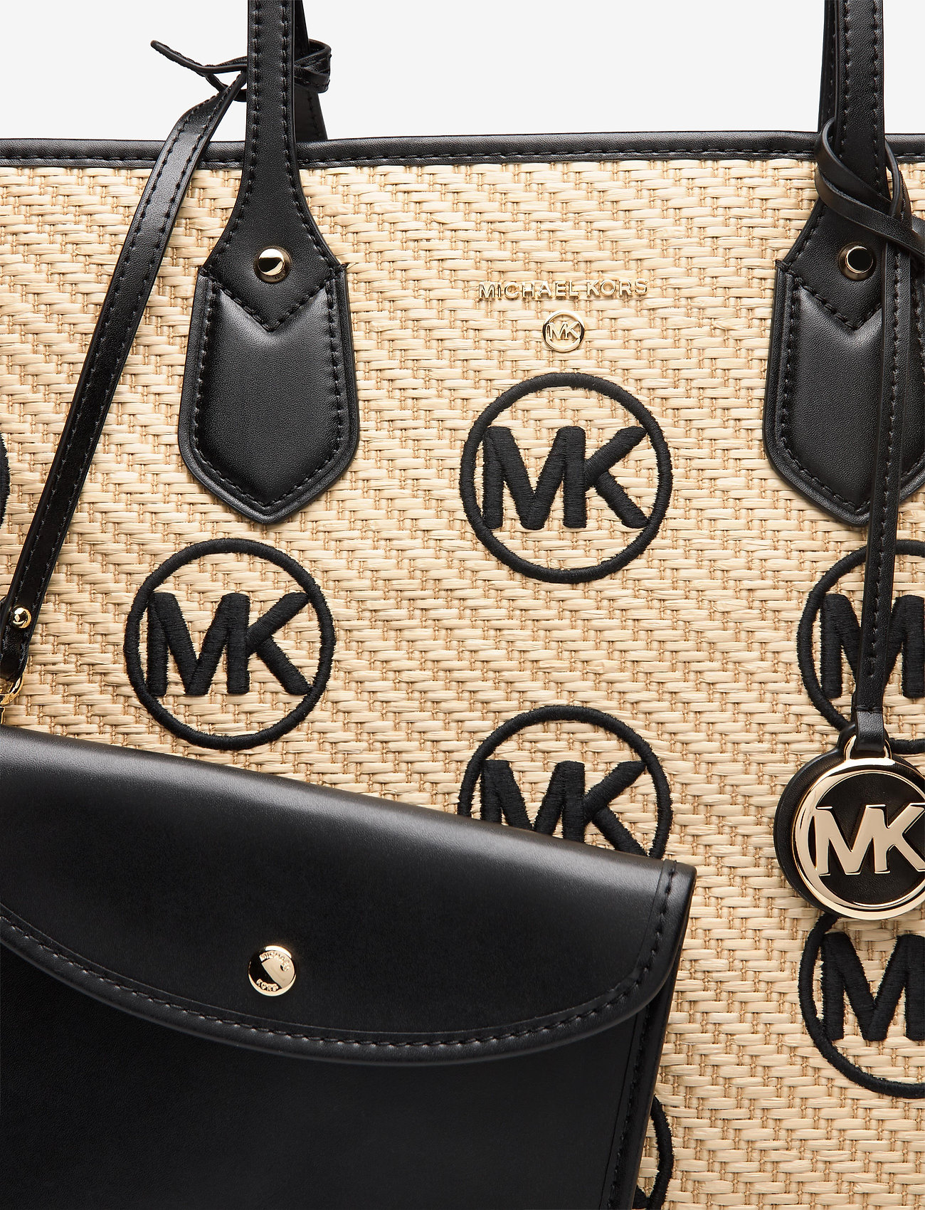 Michael Kors - LG TOTE - black multi - 3