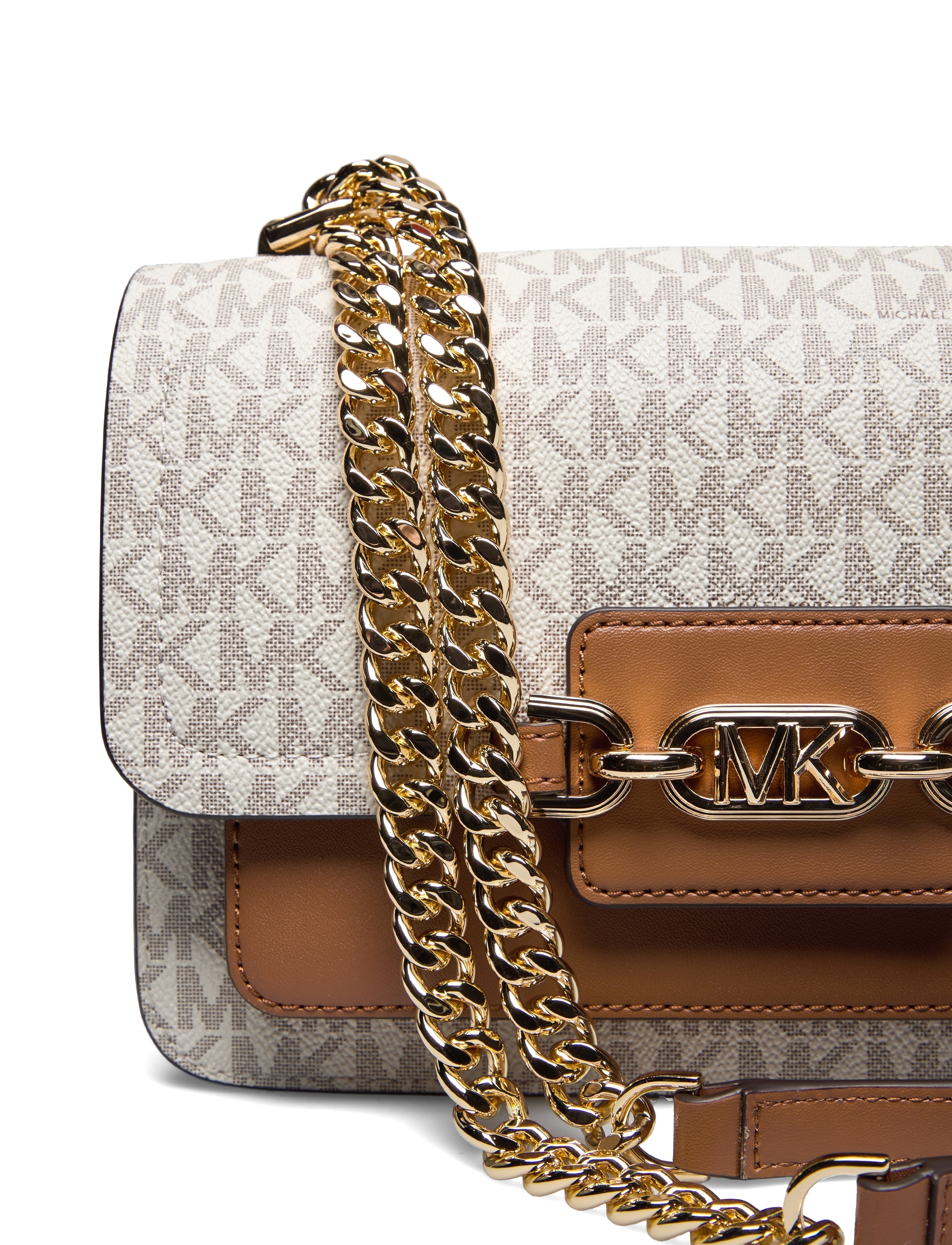 Michael Kors - LG SHLDR - rankinės ilgu dirželiu - vanilla/acrn - 3