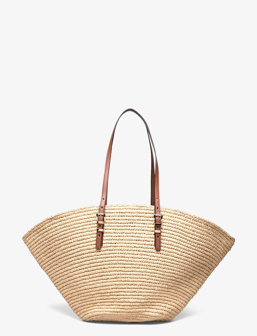 Michael Kors - LG FAN TOTE - shoppers - nat/lugg - 1