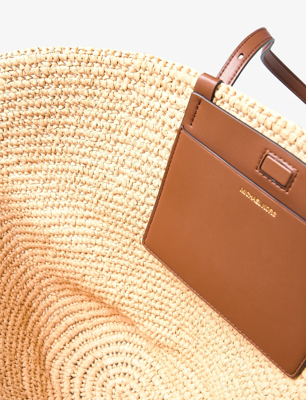 Michael Kors - LG FAN TOTE - shoppers - nat/lugg - 3