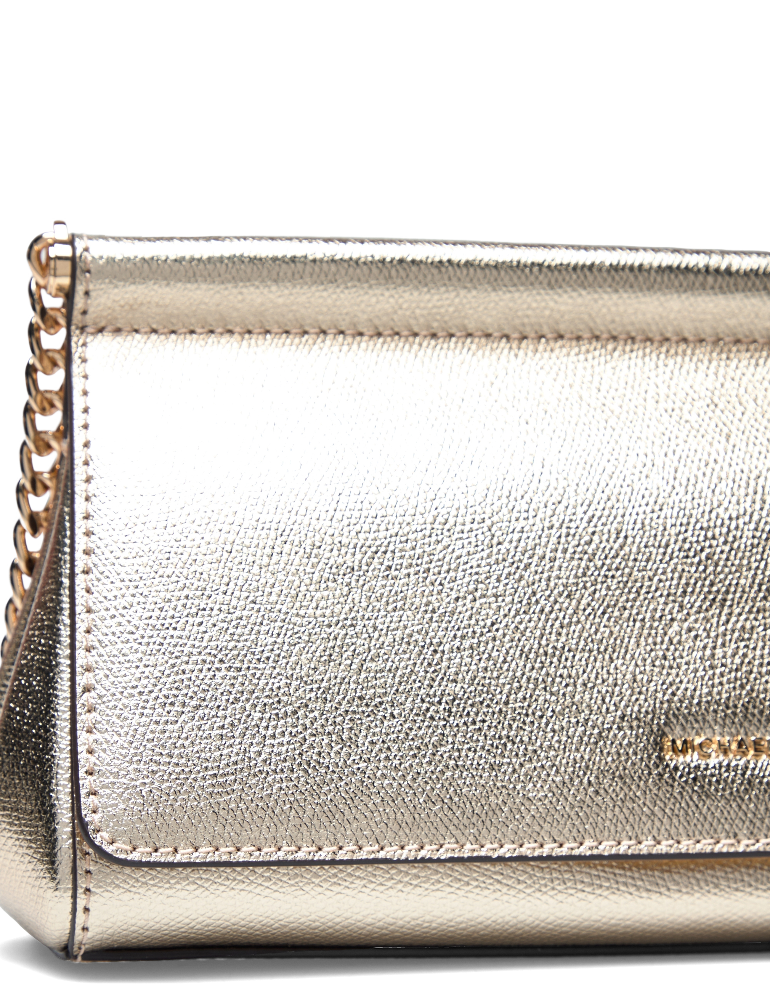 Michael Kors - MD EW CLUTCH - pale gold - 3