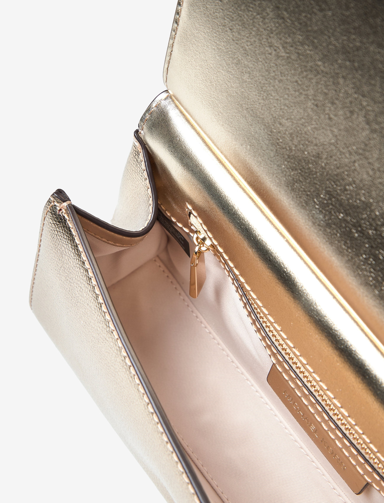 Michael Kors - MD EW CLUTCH - pale gold - 4