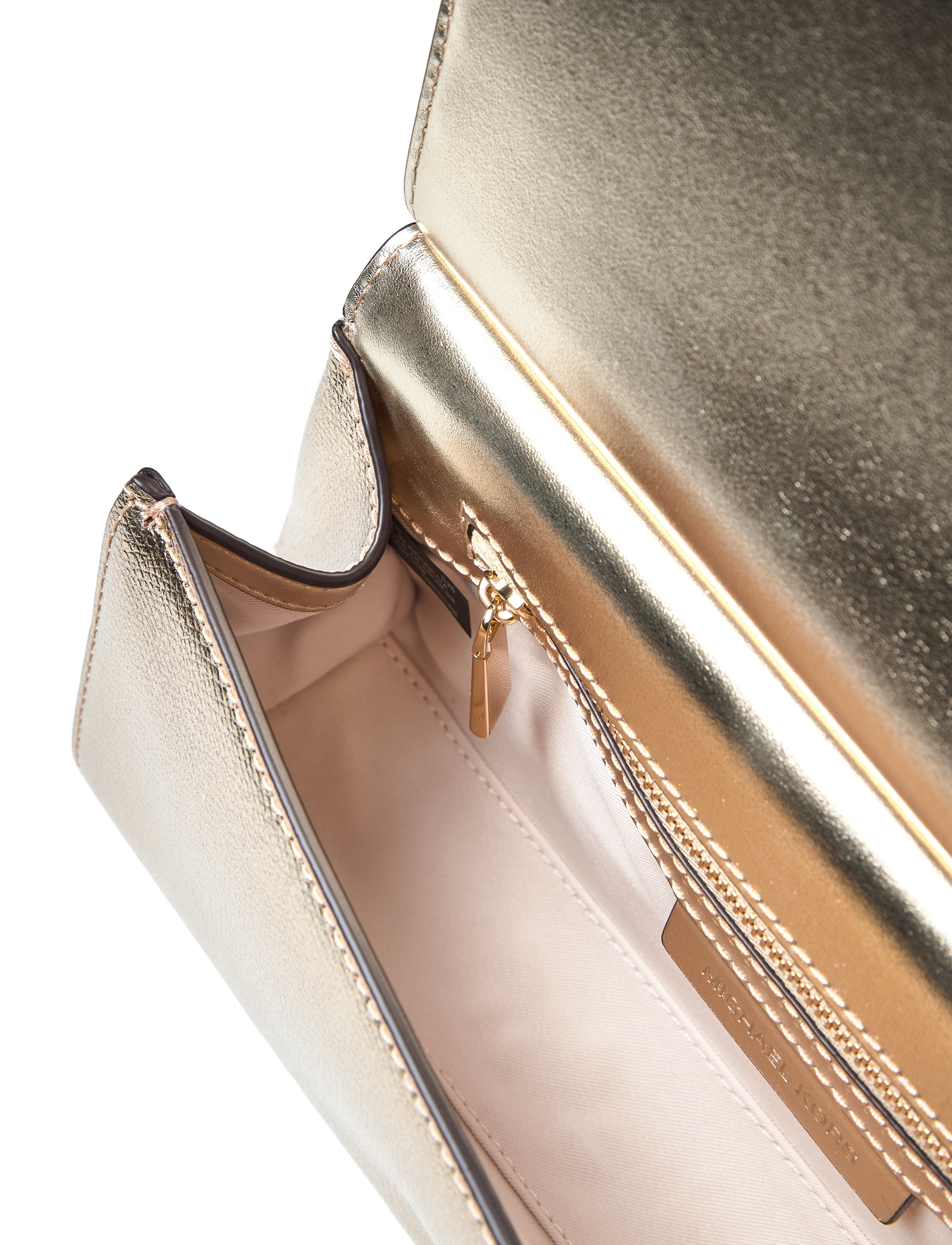 Michael Kors - MD EW CLUTCH - pale gold - 4
