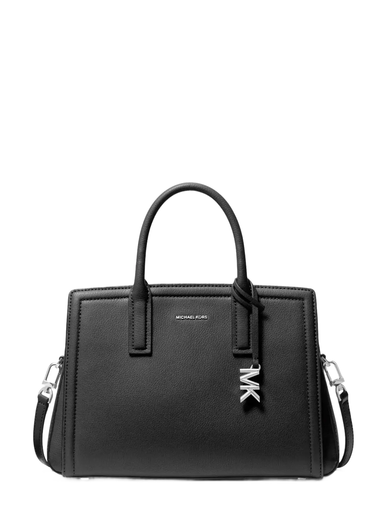 Michael Kors MD SATCHEL - Väskor - BLACK / black