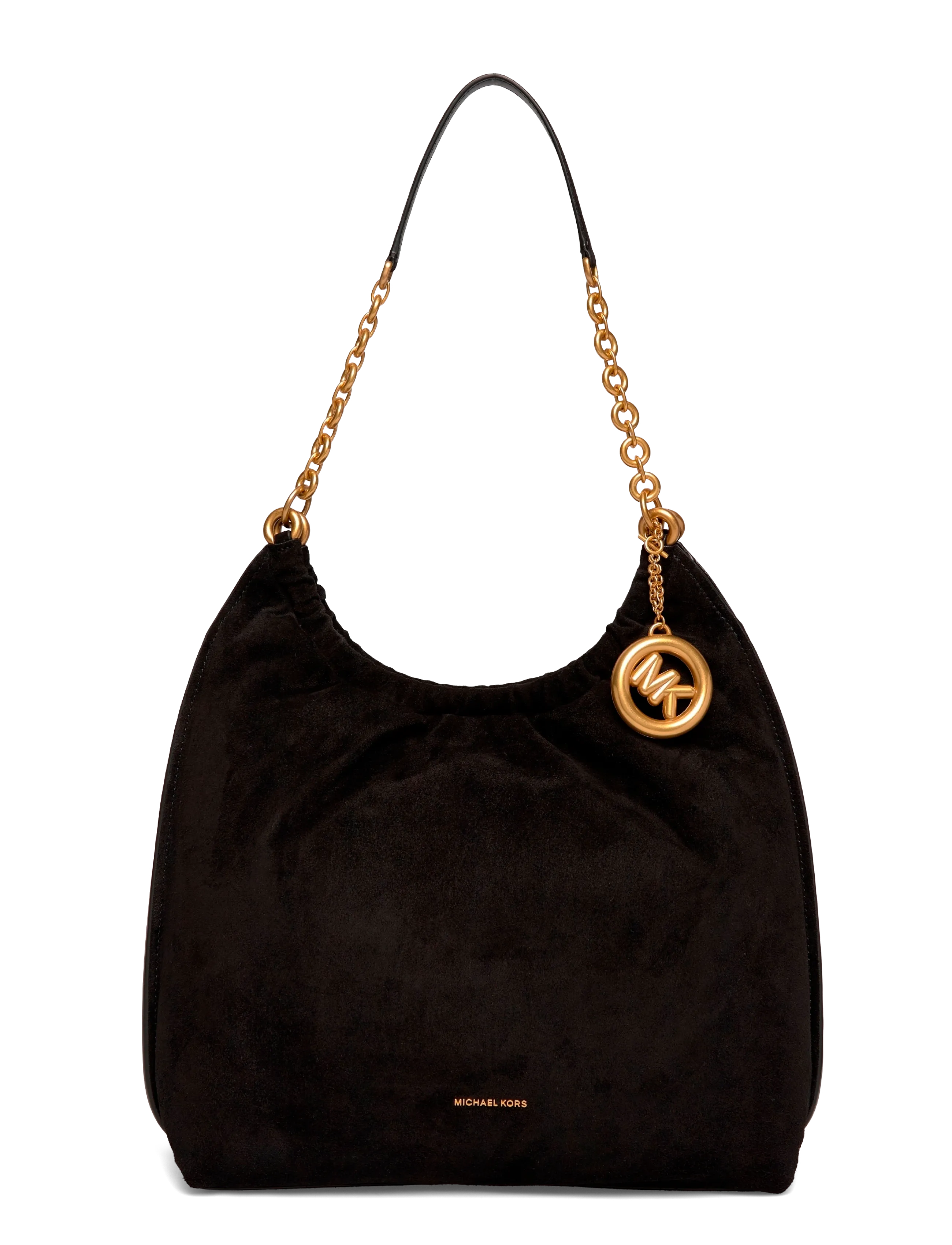 Michael Kors LG CINCH SHLDR - Michael Kors - BLACK / black